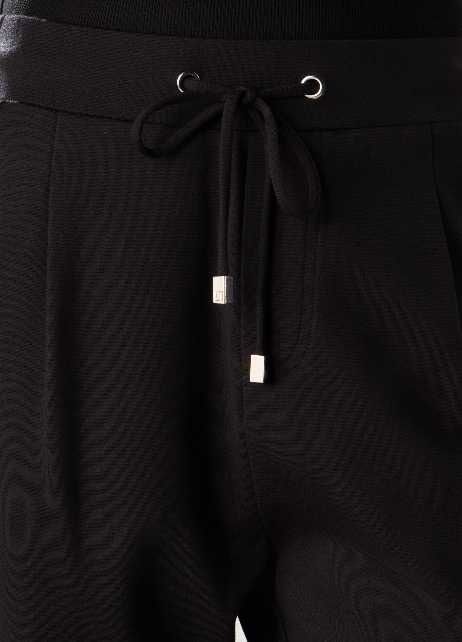 Jogger in jersey stretch misto viscosa donna_2