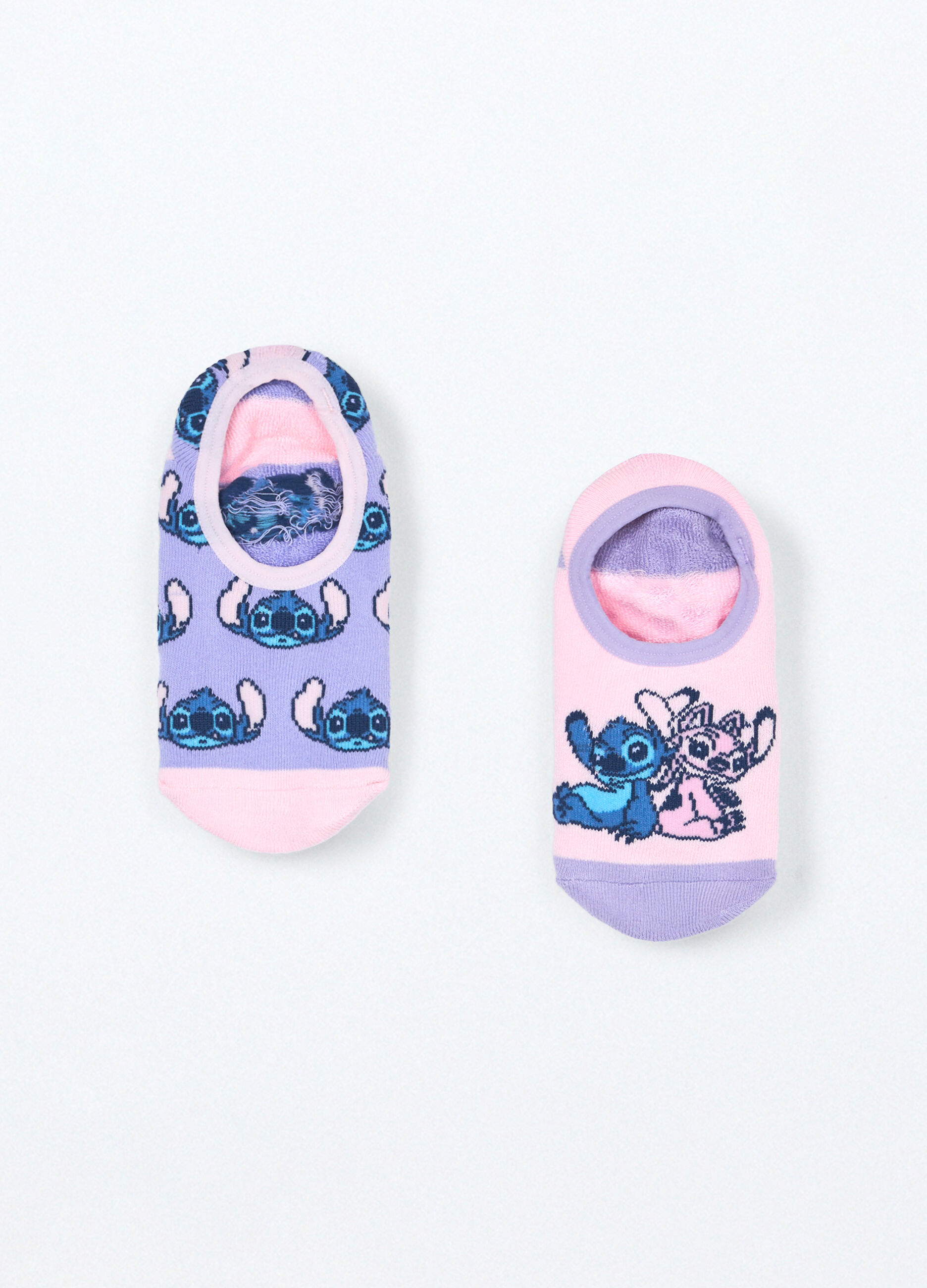 Pack 2 scarpine antiscivolo in spugna bambina_0