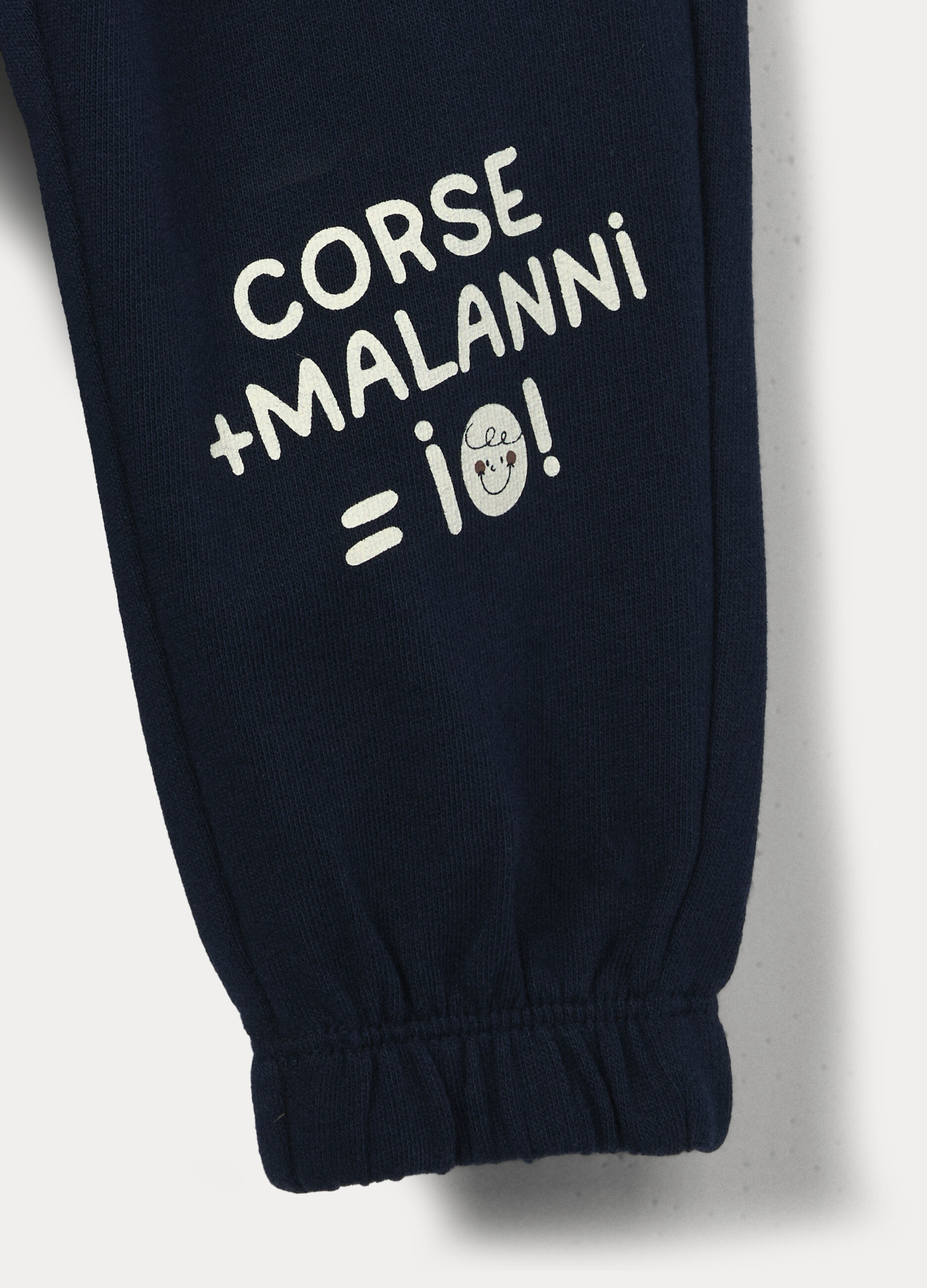 Jogging set in french terry di puro cotone bimbo_3