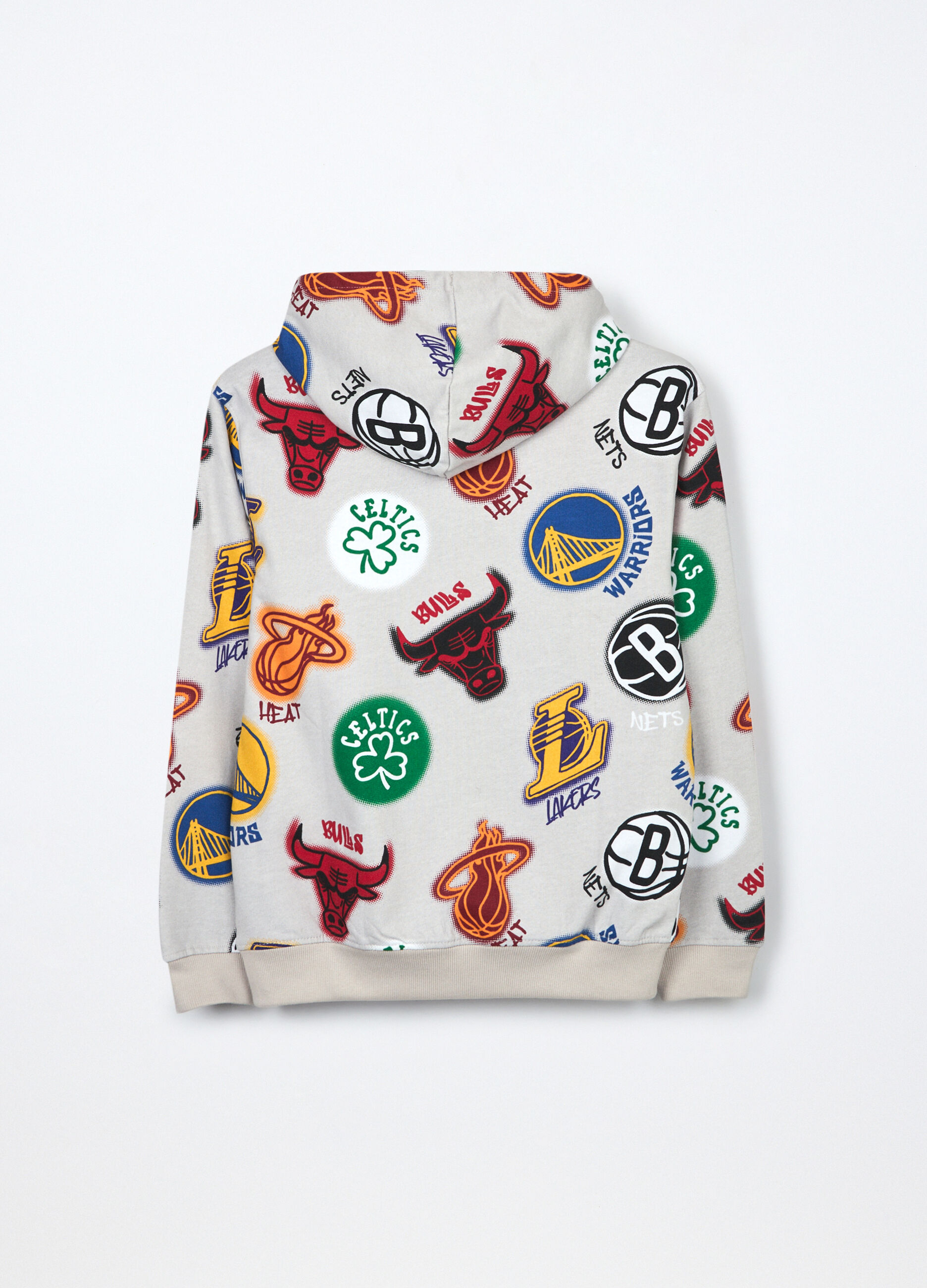 Felpa NBA in french terry di puro cotone ragazzo_1