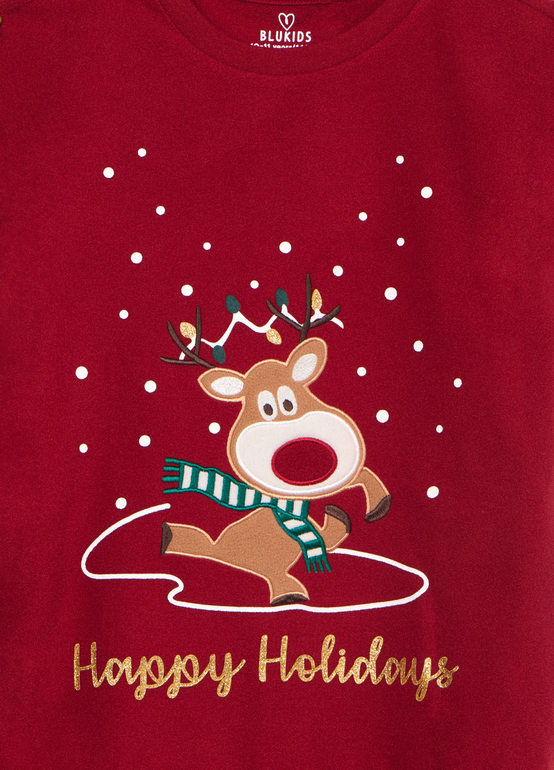 Set pigiama lungo in pile ragazza_2