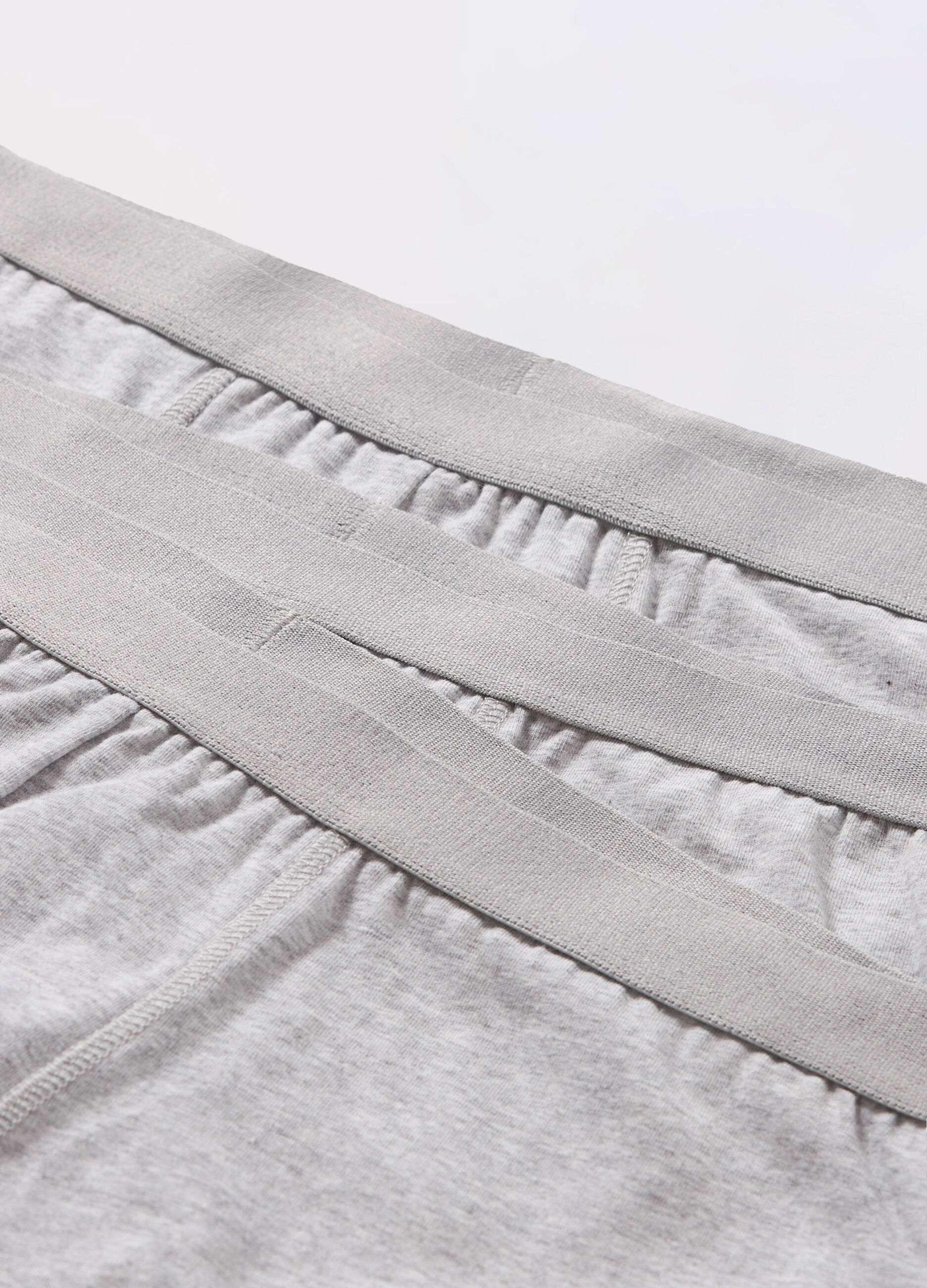 3 pack boxer in cotone strech tinta unita uomo_2