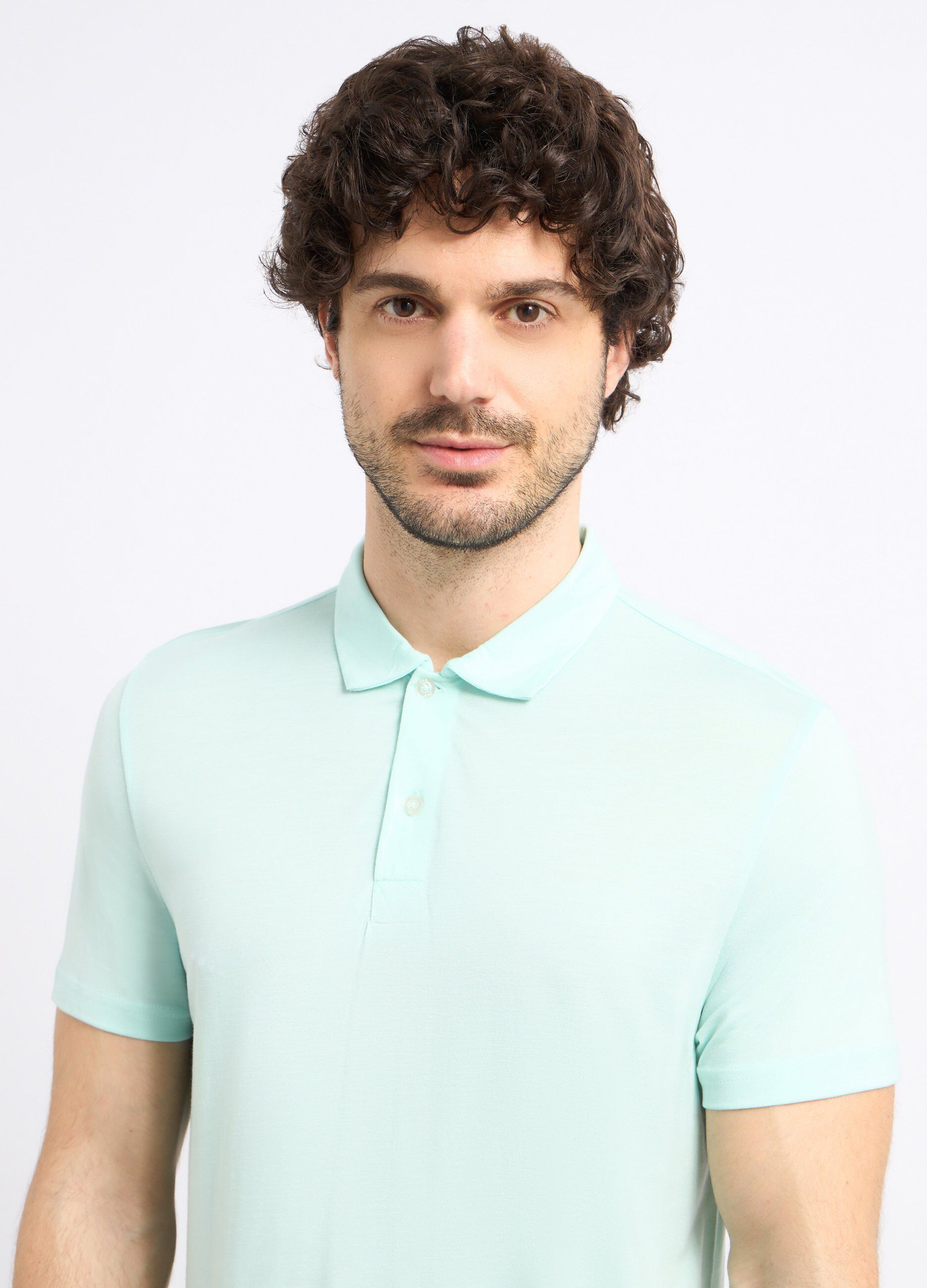Polo in pura lyocell uomo_2