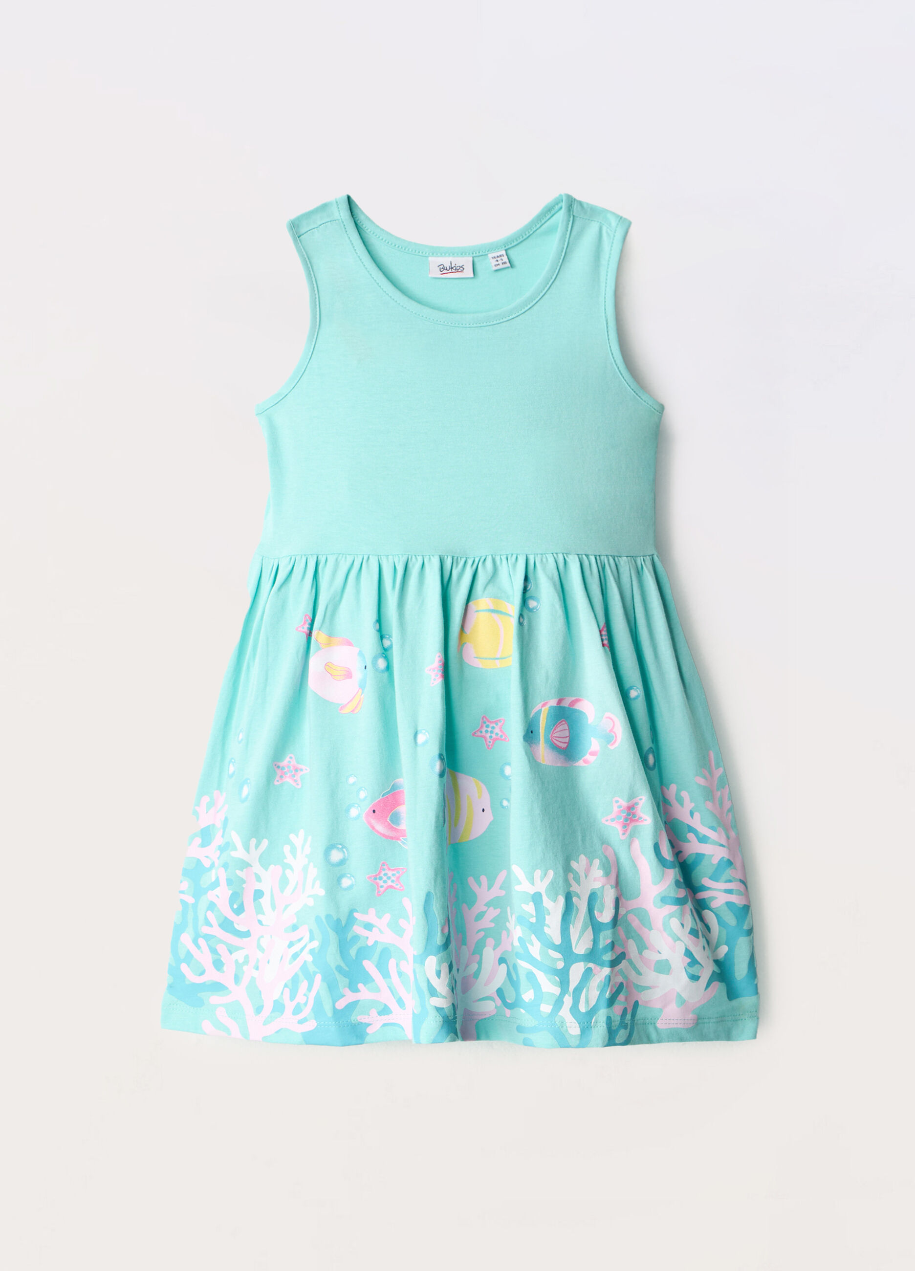 Vestito in jersey di puro cotone bambina