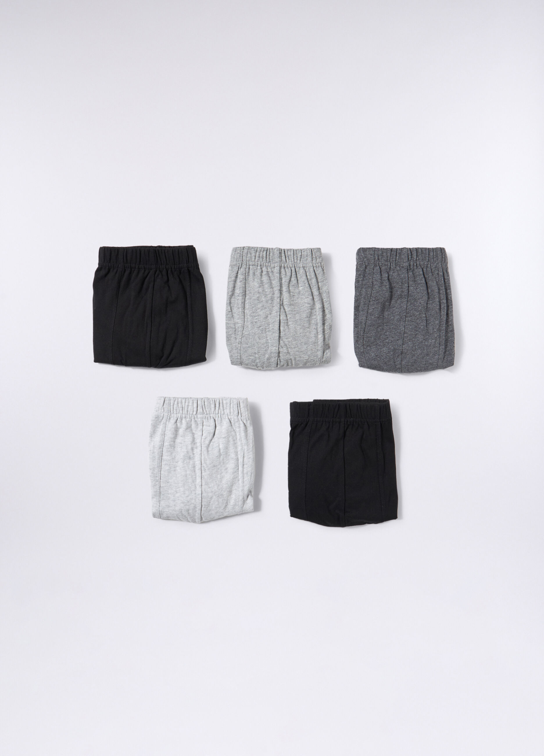 5 pack boxer in cotone melange uomo_0