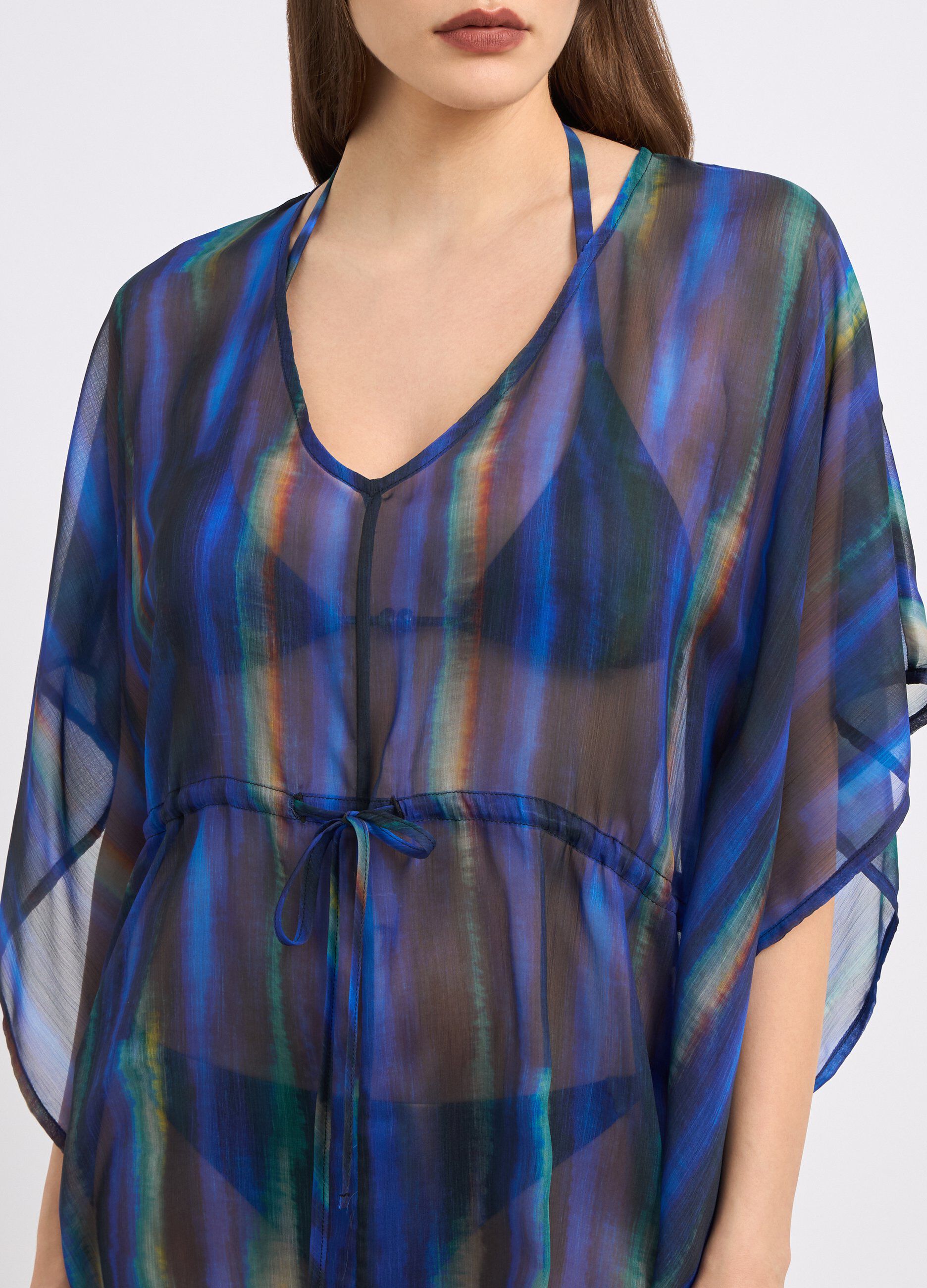 Copricostume in chiffon donna