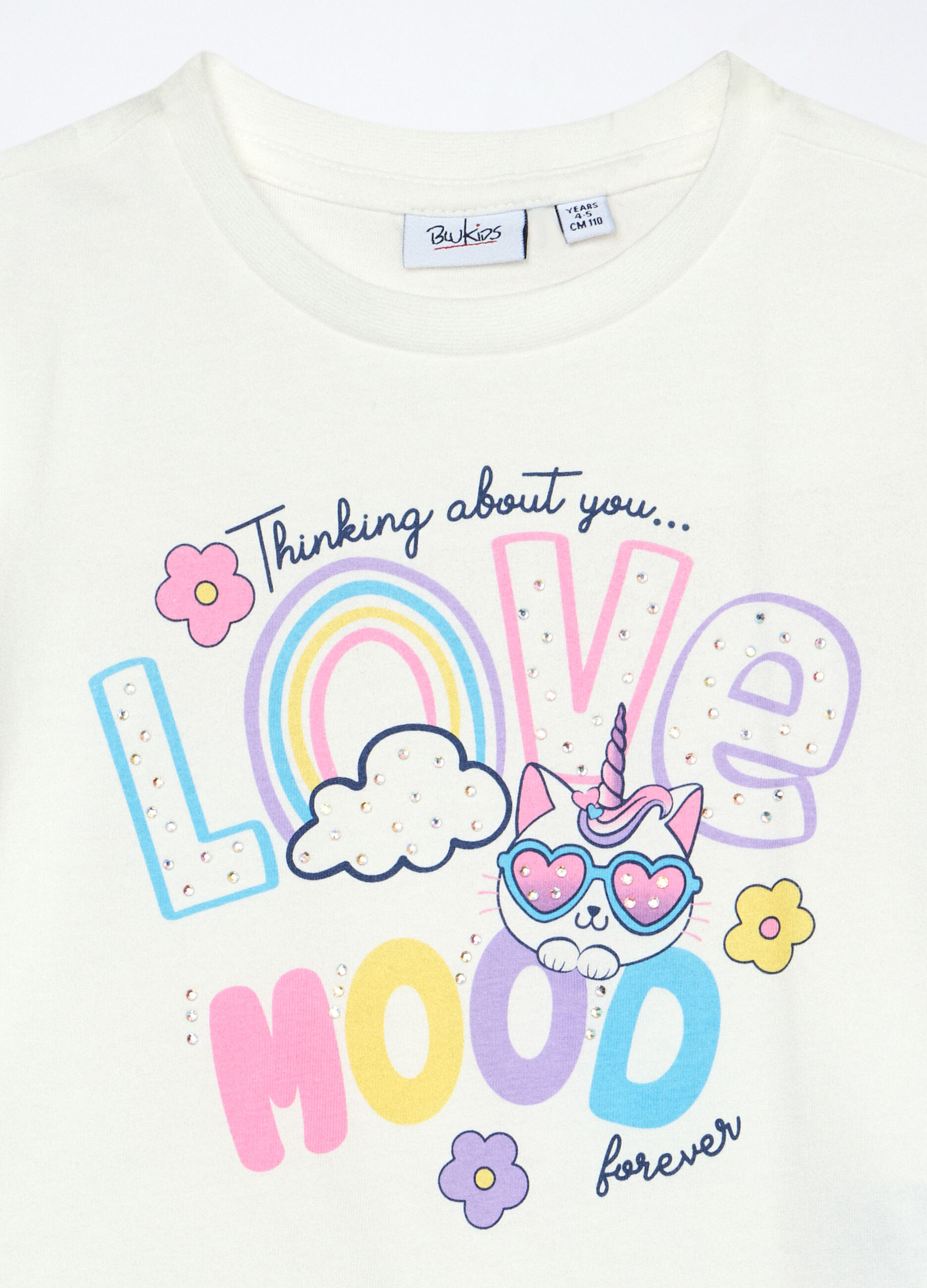 T-shirt in jersey di puro cotone bambina_2