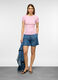 T-shirt girocollo stretch donna_0