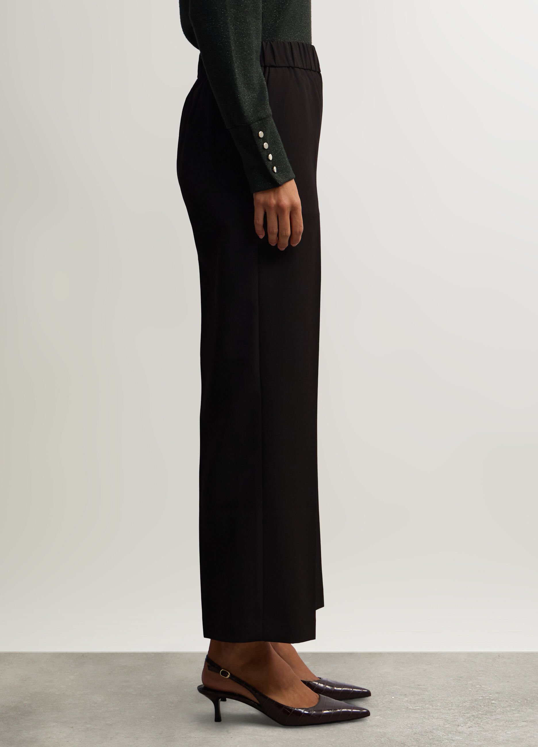 Pantaloni Comfort Fit stretch donna_1