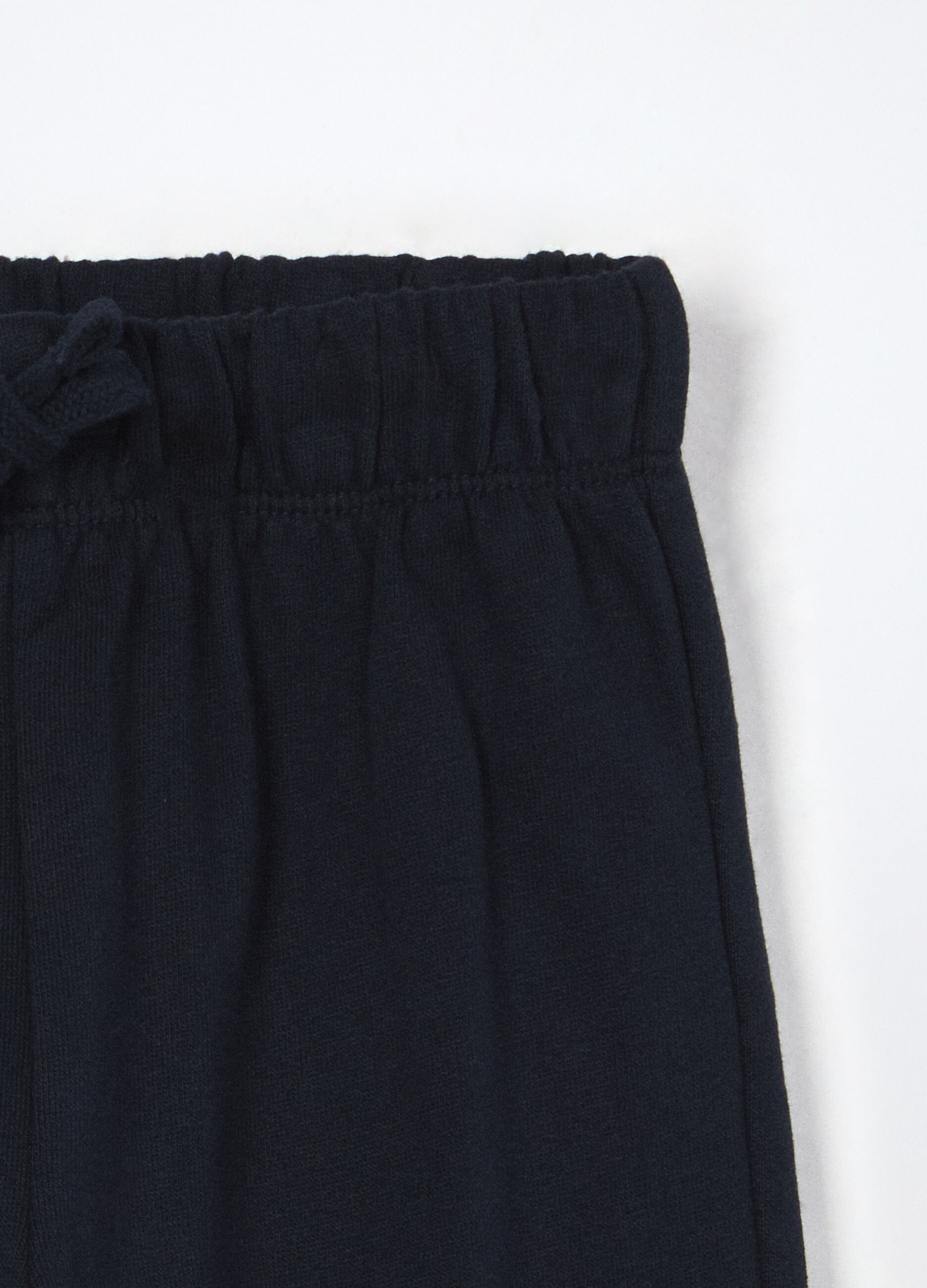 Joggers in puro cotone fleece neonato_2