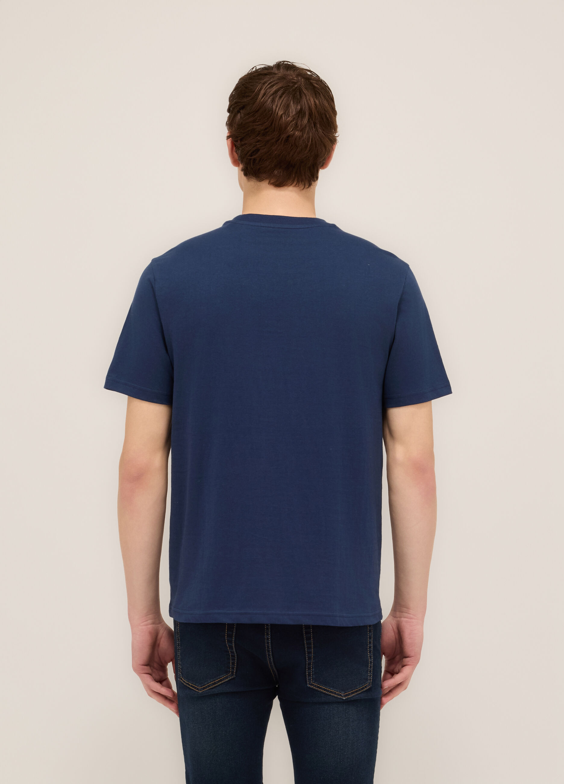 T-shirt girocollo stampa California uomo_1