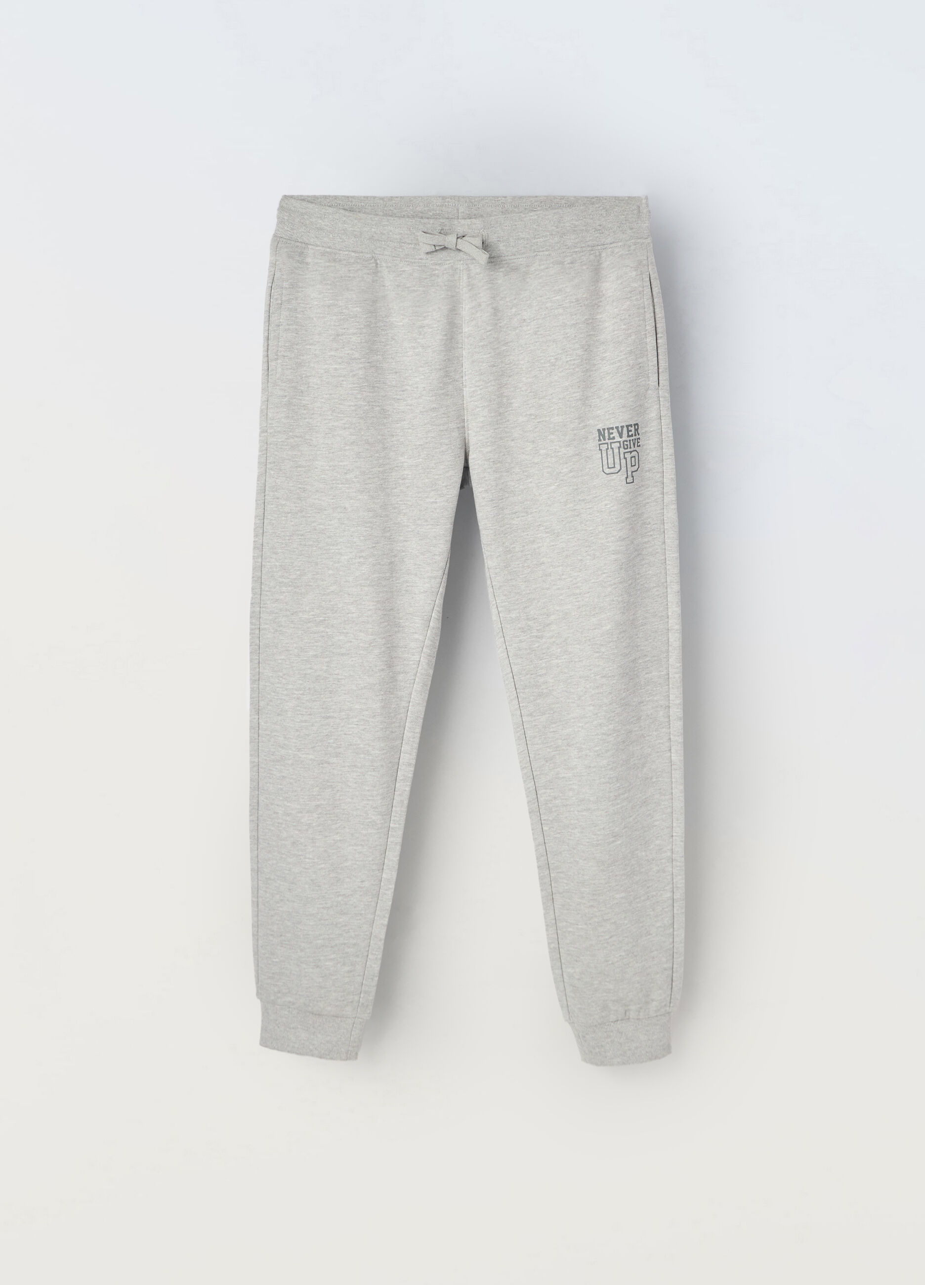 Jogger in puro cotone ragazzo_0