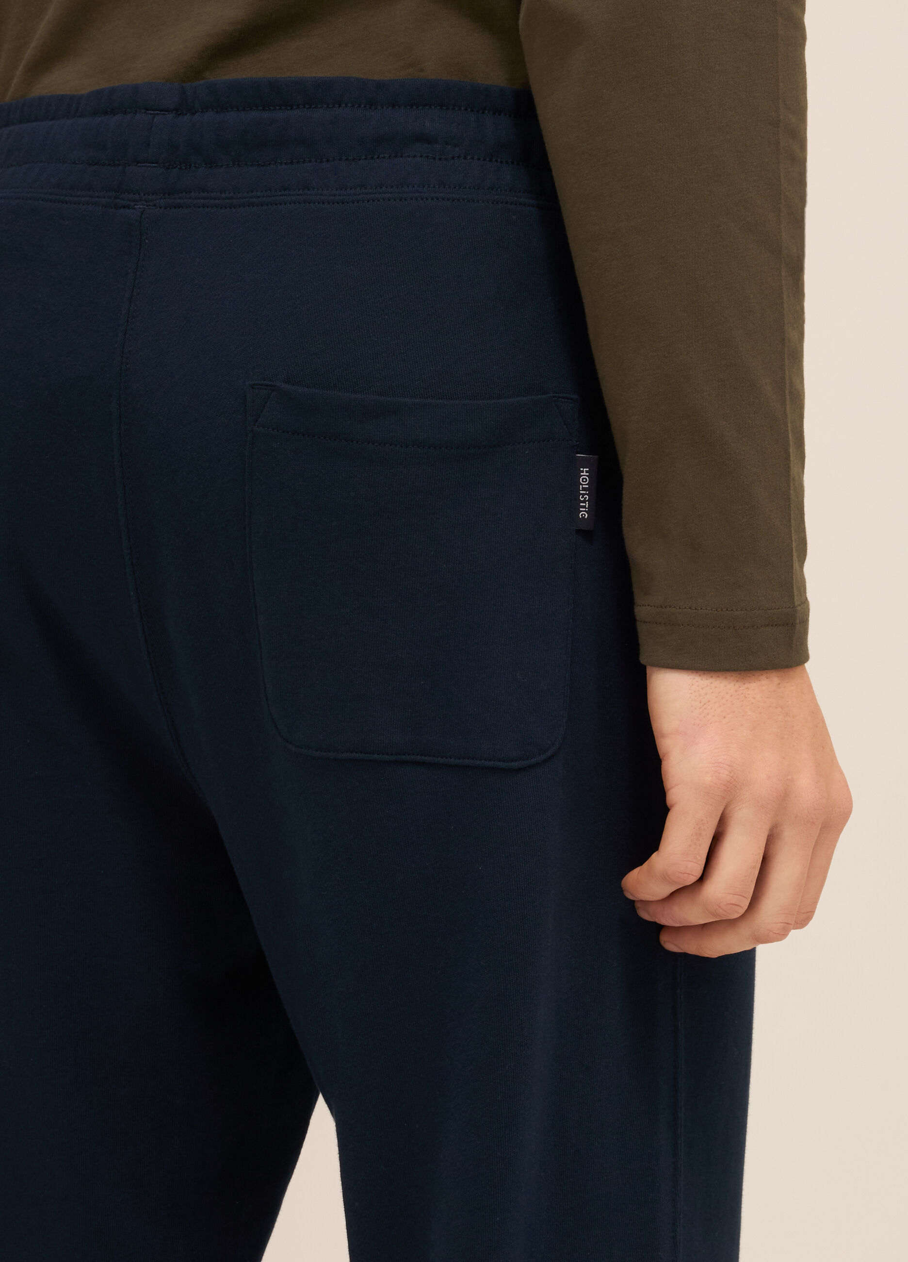Jogger in puro cotone uomo_2