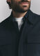 Giacca a camicia in tessuto stretch uomo_4