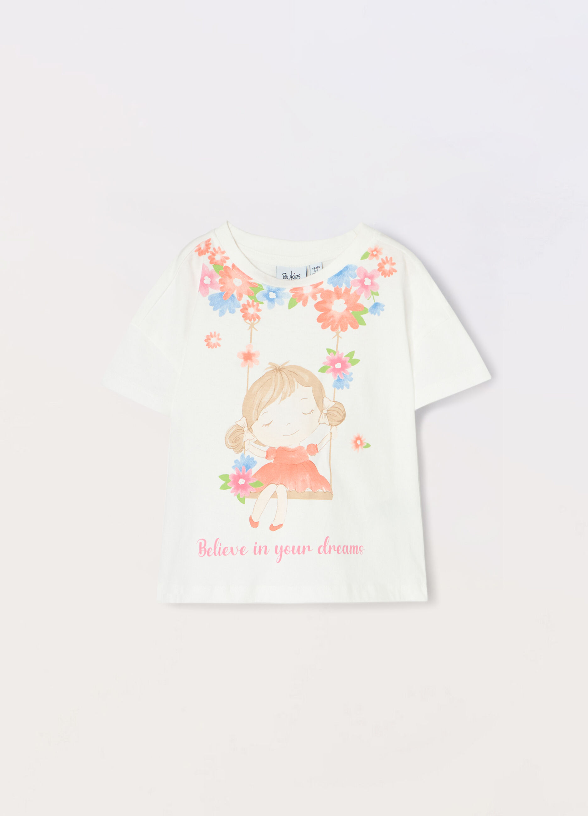 T-shirt a maniche corte bambina