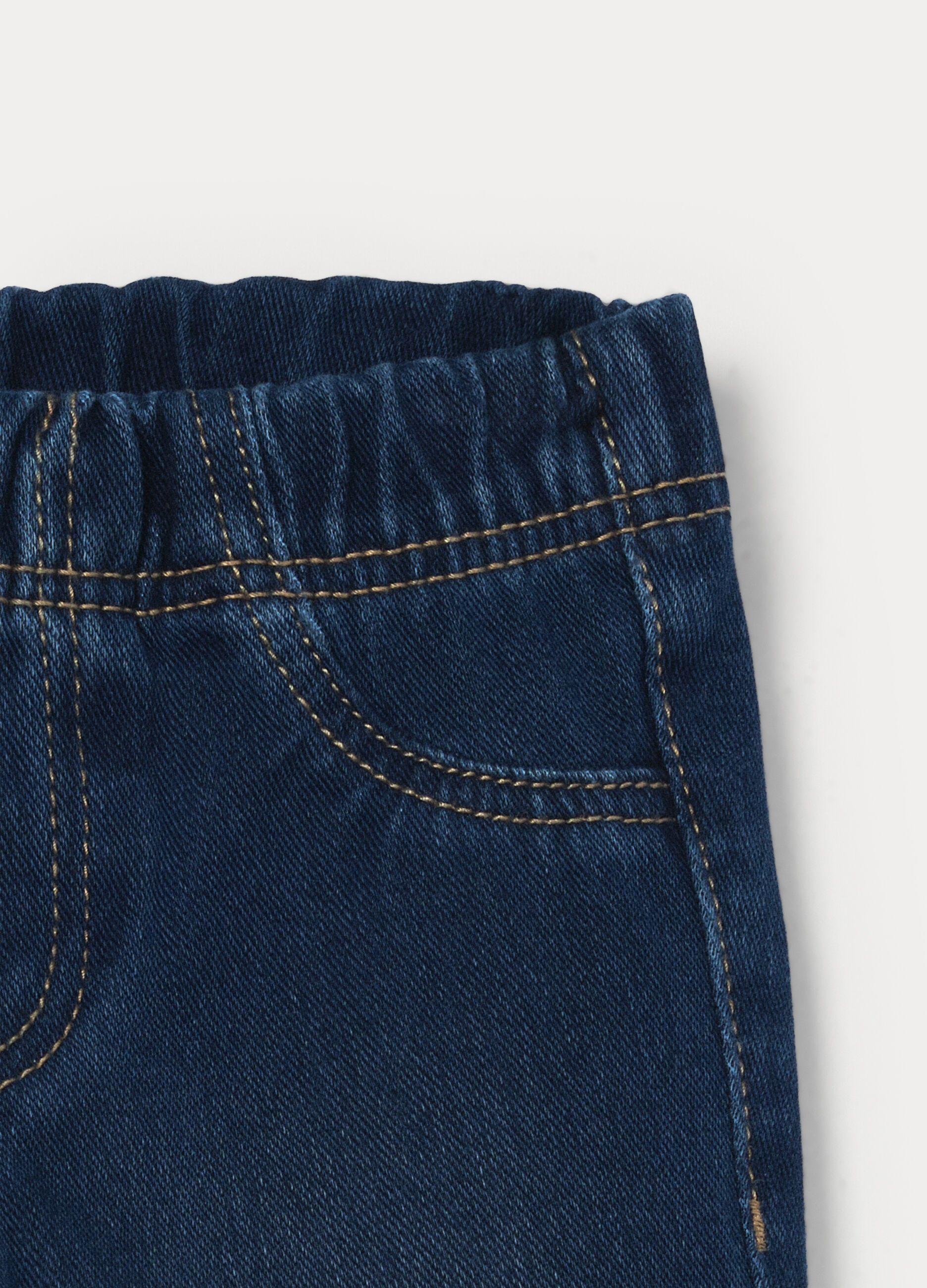 Jeggings flare fit in misto cotone stretch bimba_2