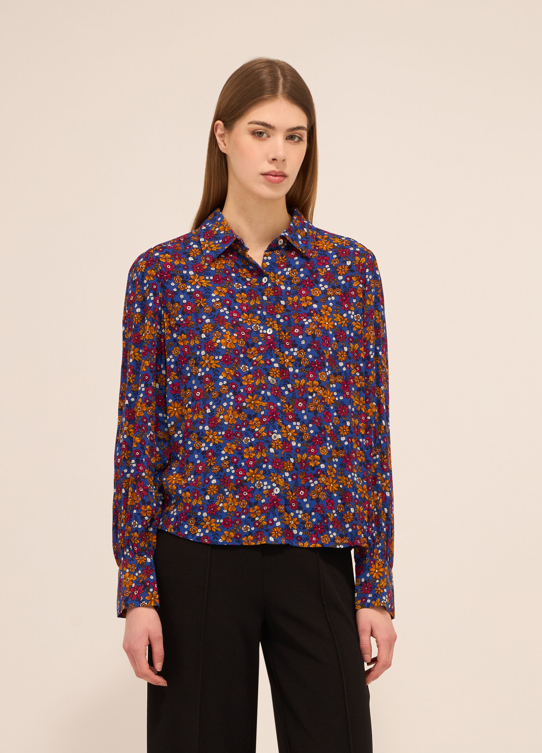 Camicia in pura viscosa donna_0