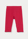 Leggings capri slim fit in jersey di cotone stretch bimba_0