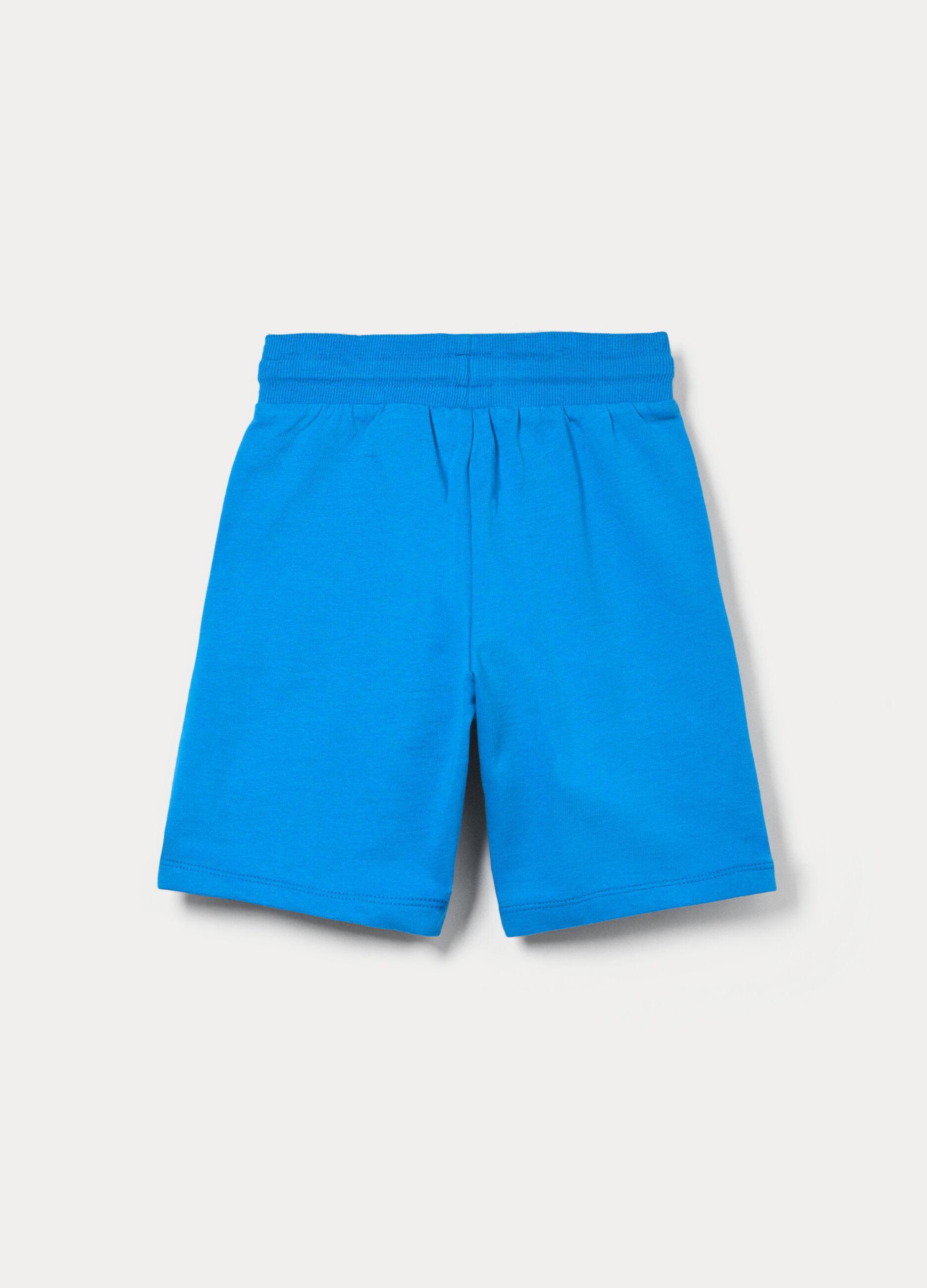 Bermuda in french terry di puro cotone bambino_1
