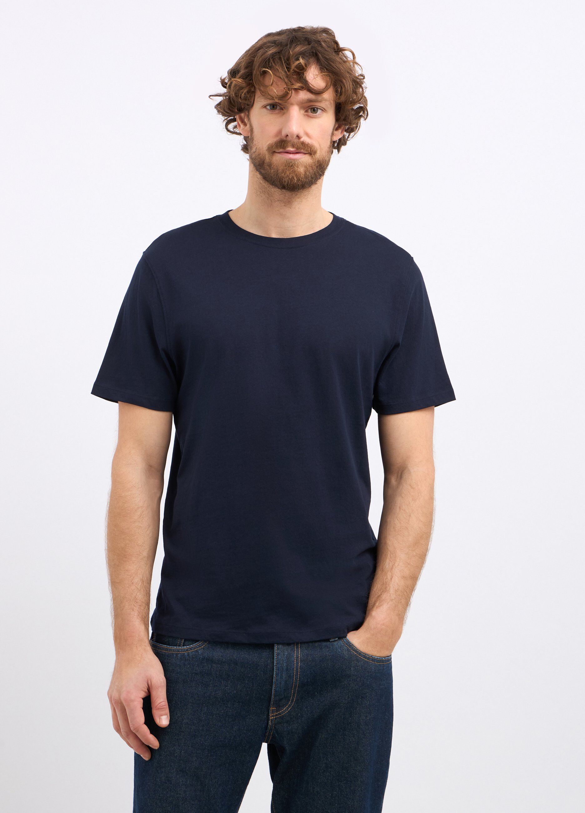 T-shirt in puro cotone uomo_0