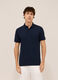 Polo tinta unita in piquet uomo_0
