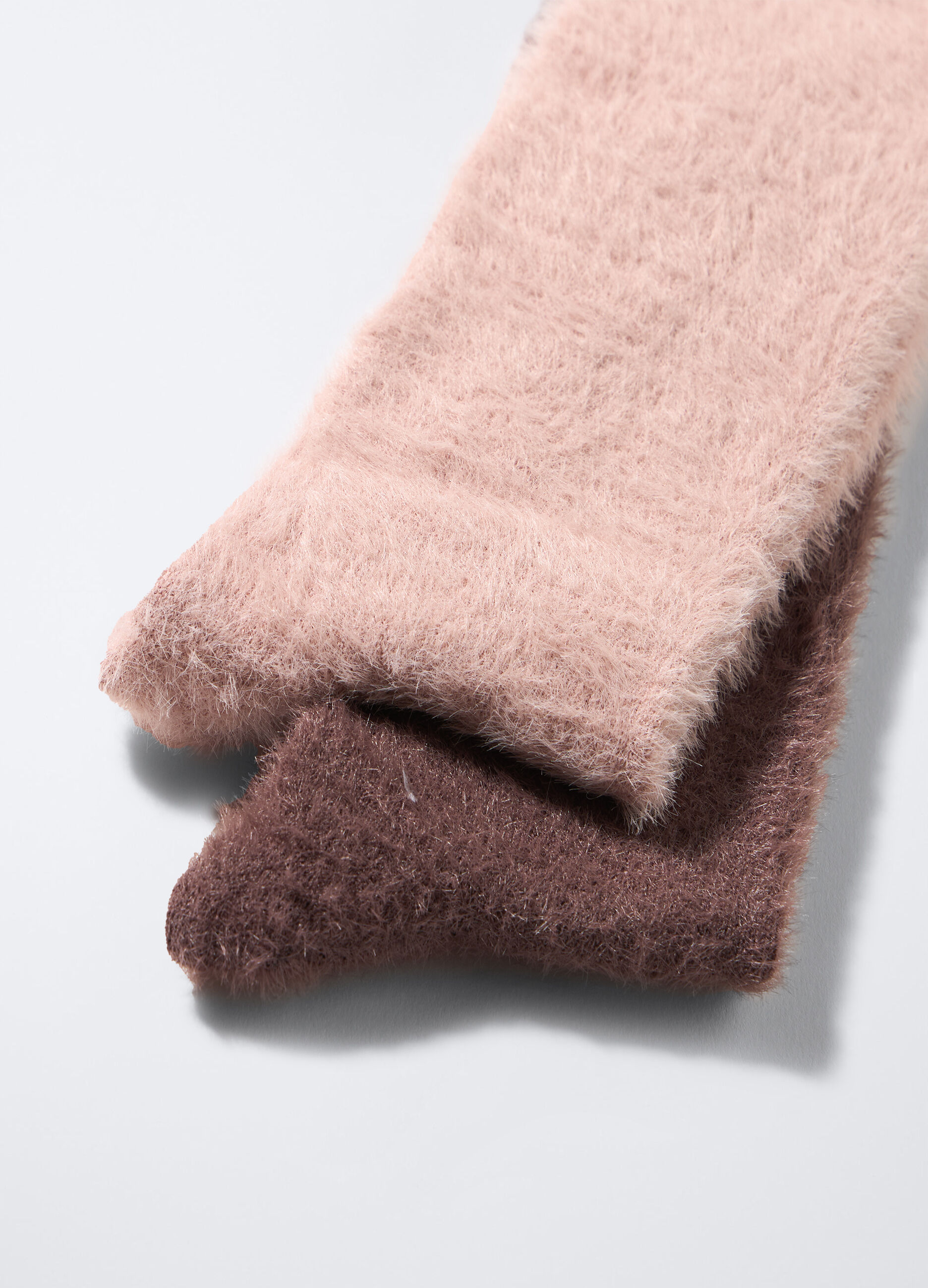 Pack 2 calze lunghe Fluffy donna_1