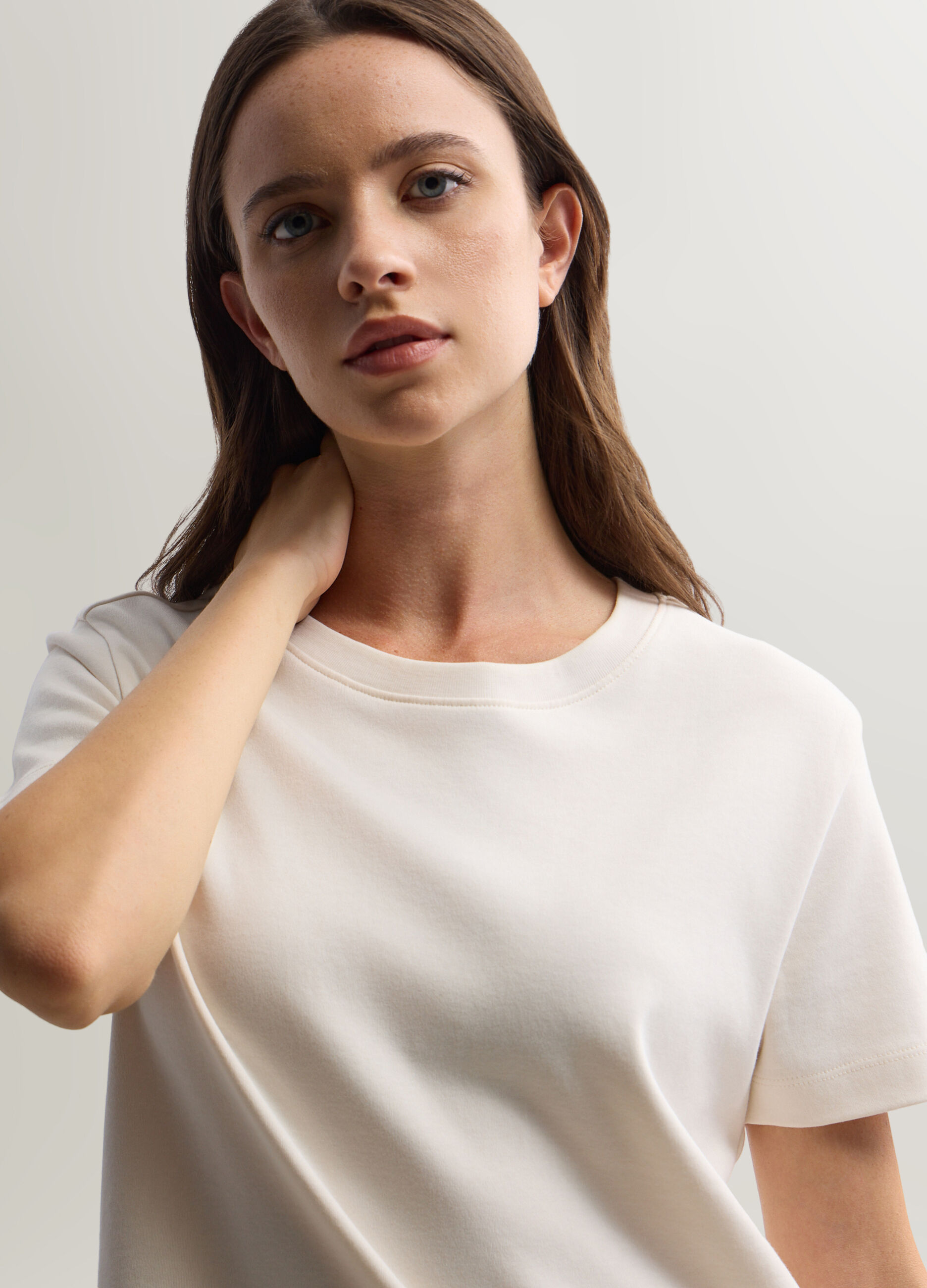 T-shirt girocollo donna_2