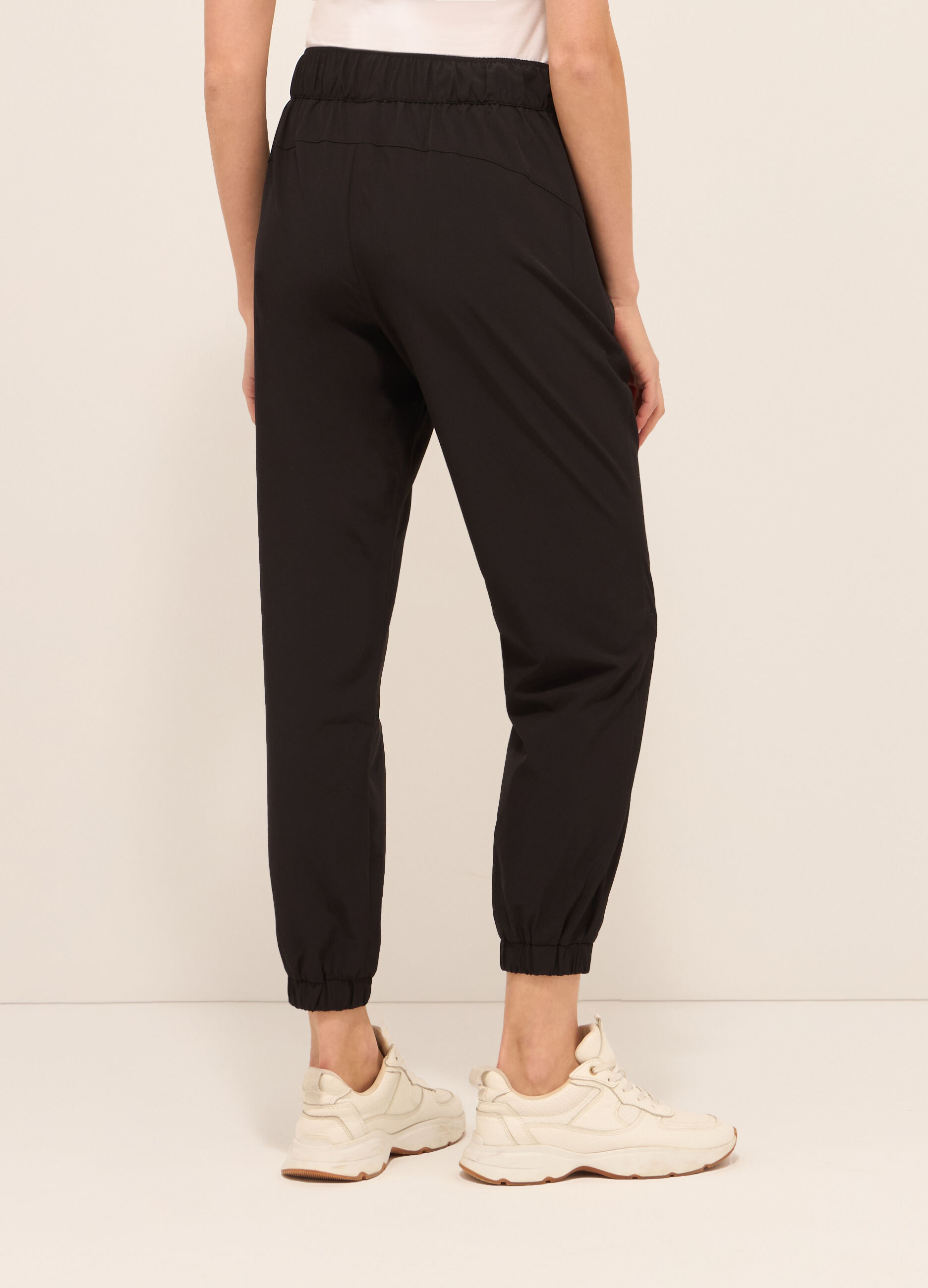 Jogger in tessuto stretch donna_1