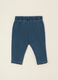 Jeans denim blu in cotone elasticizzato da neonata slim fit_1