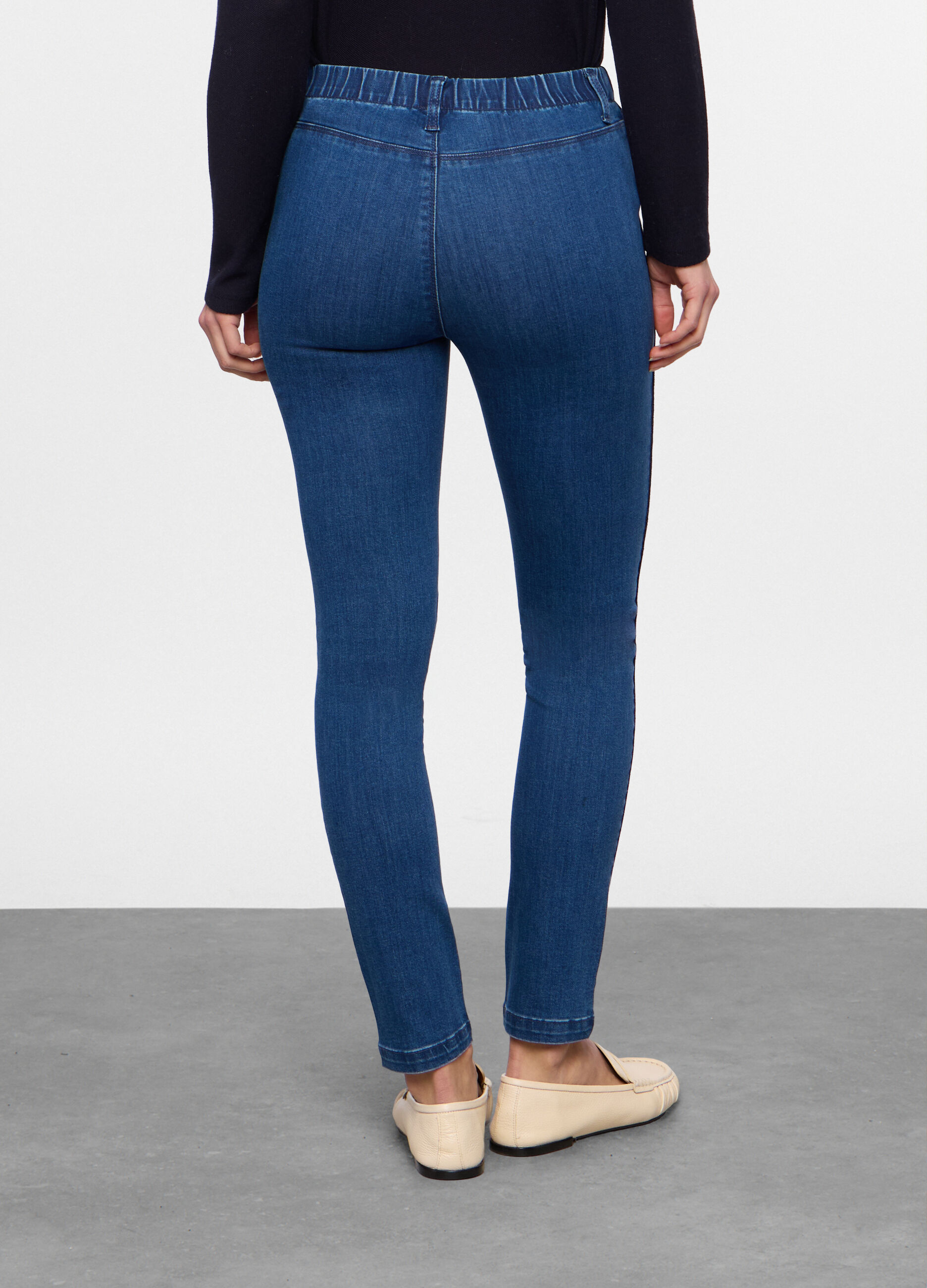 Jeggings misto cotone stretch donna_1