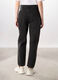Pantaloni mom fit in denim di puro cotone donna_1