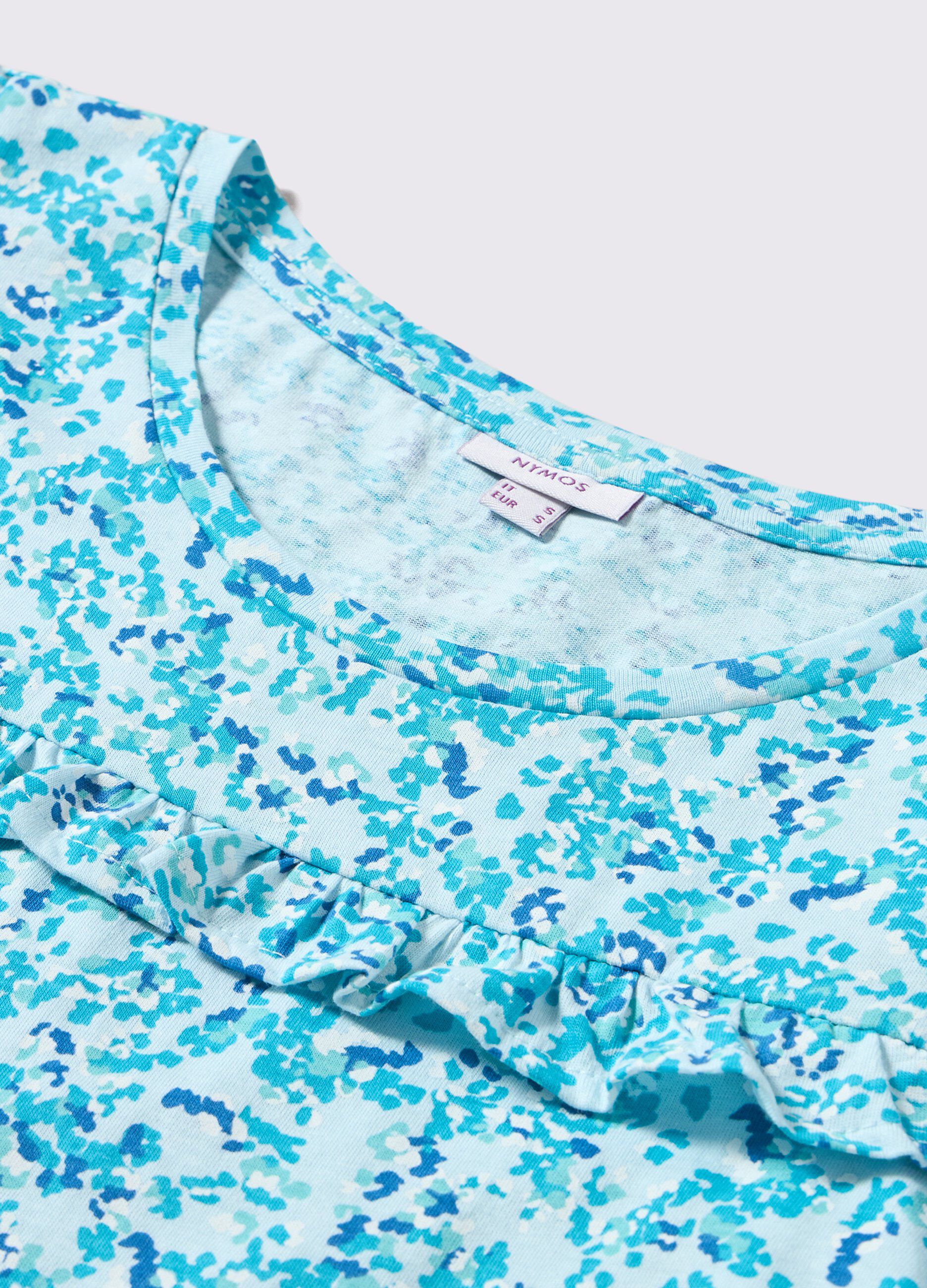 Camicia da notte in puro cotone donna_1