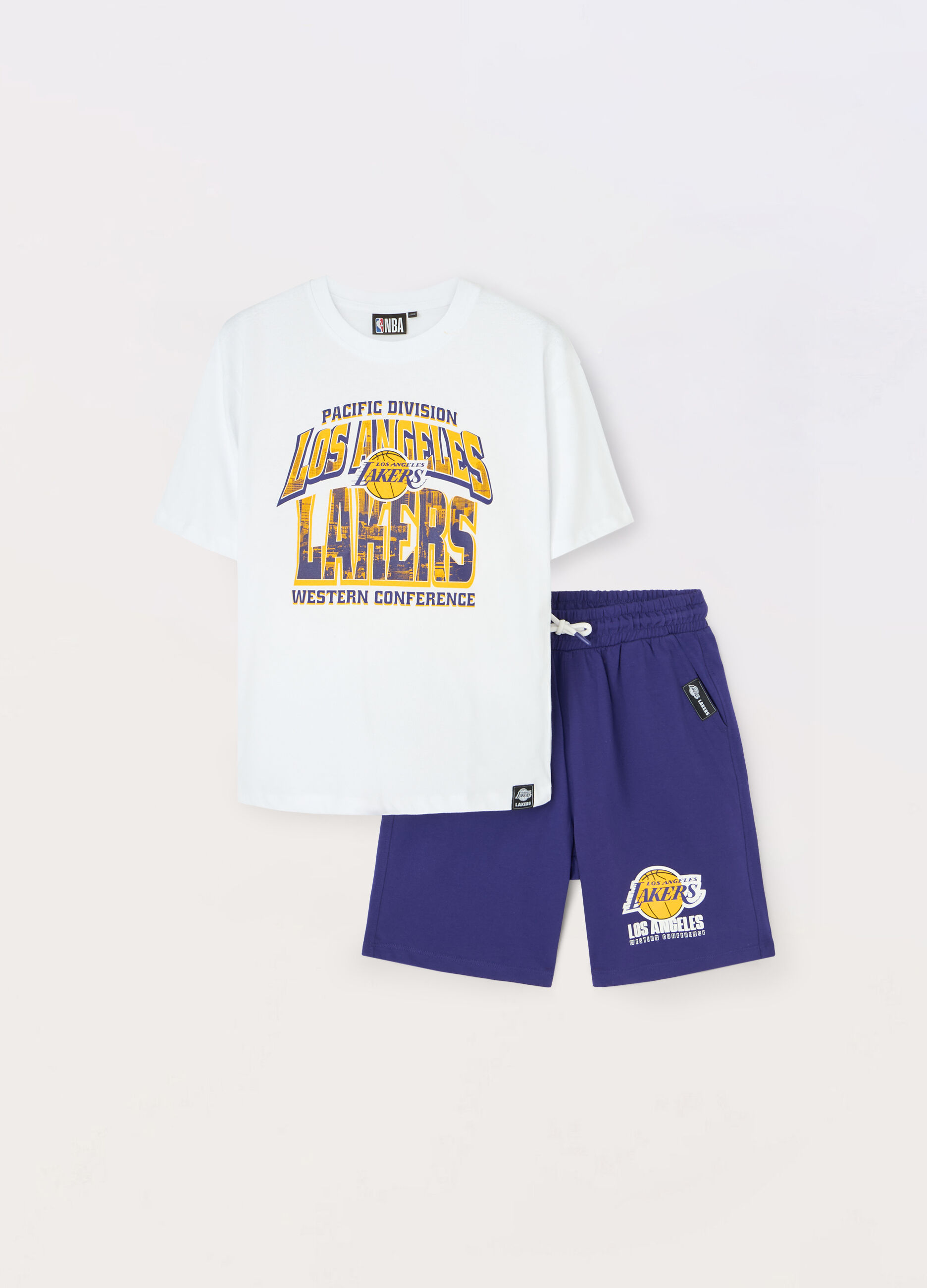 Jogging set NBA in puro cotone ragazzo_0