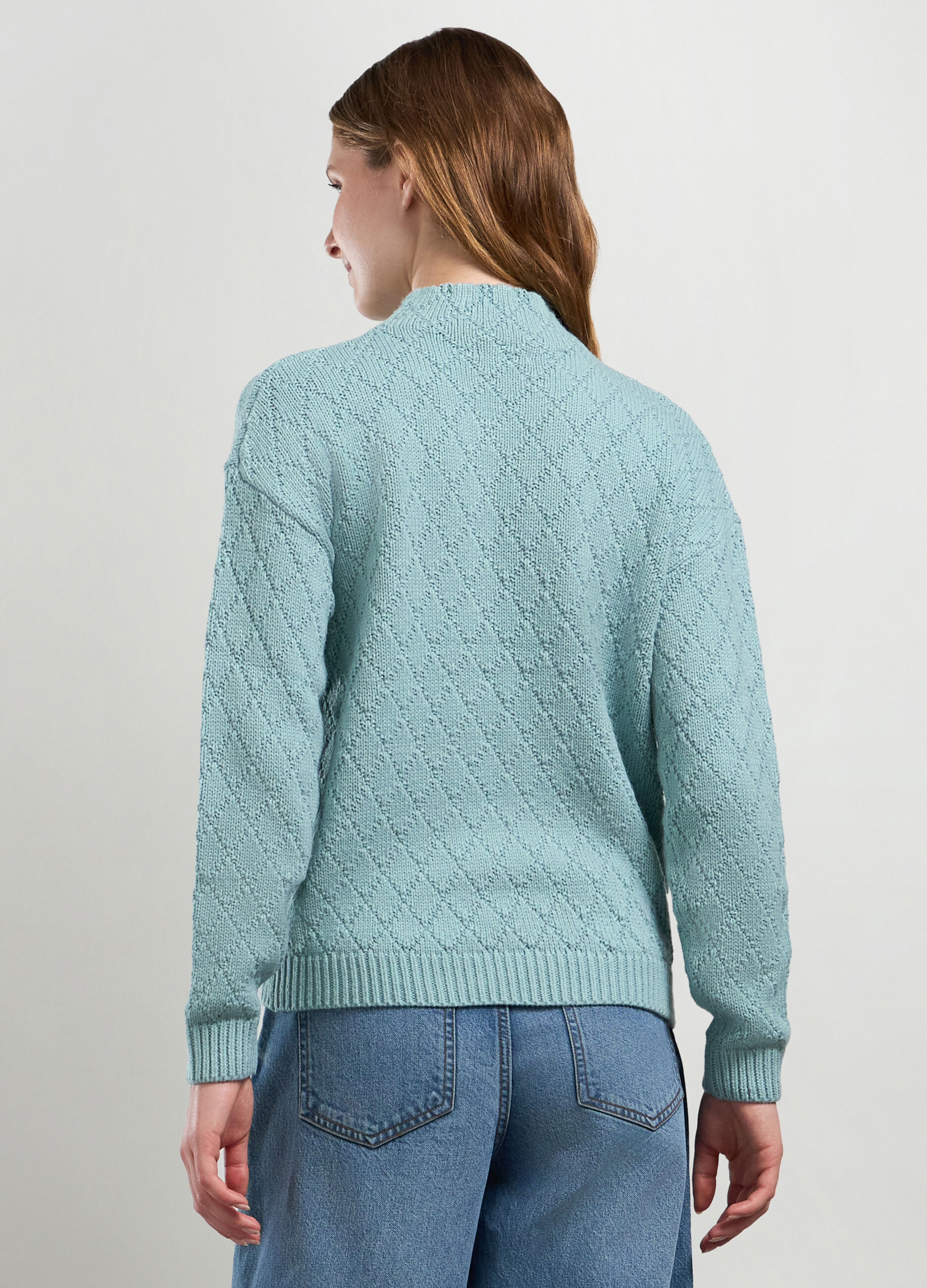 Pullover jacquard donna_1