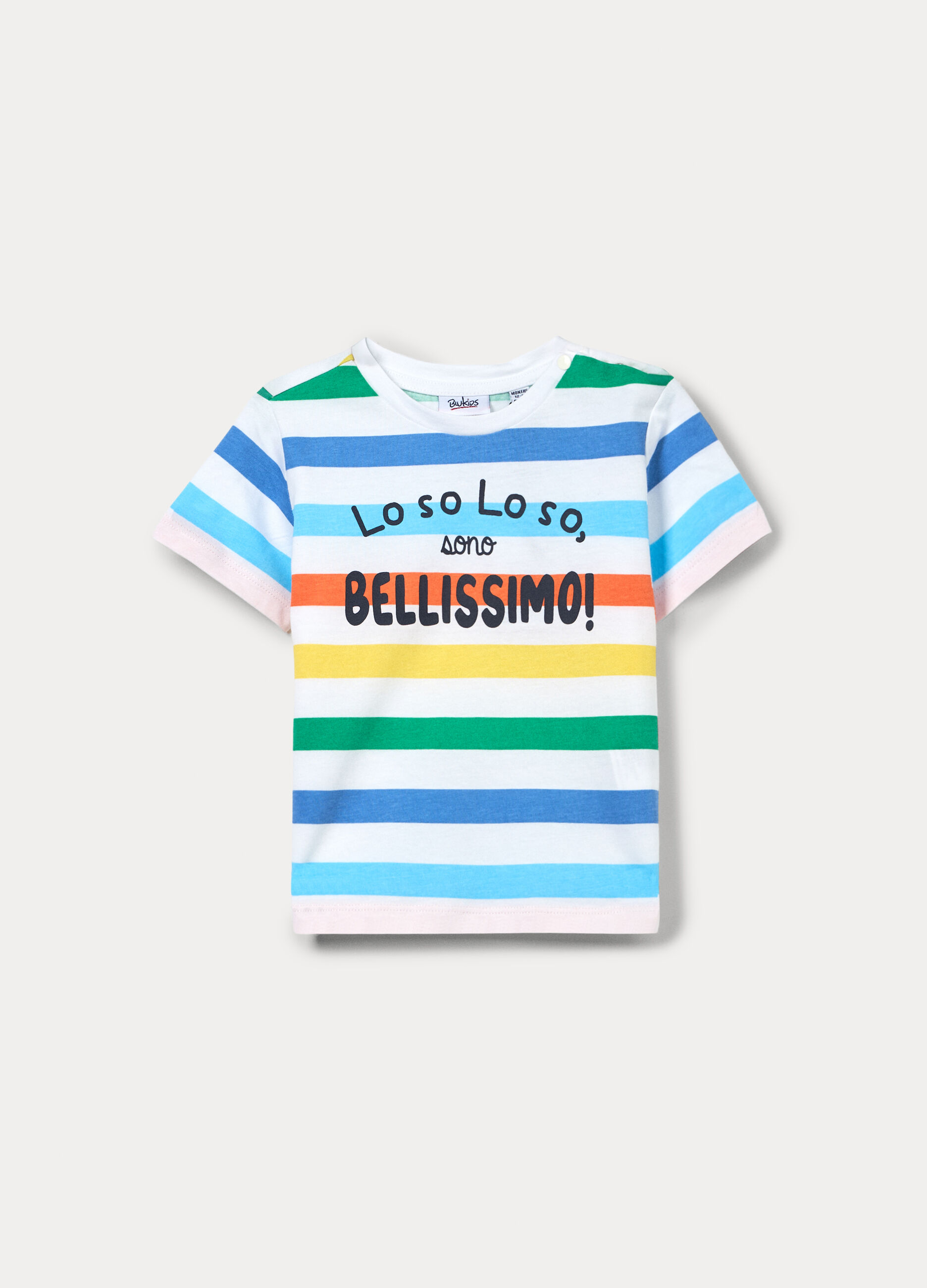 T-shirt in jersey di puro cotone bimbo_0