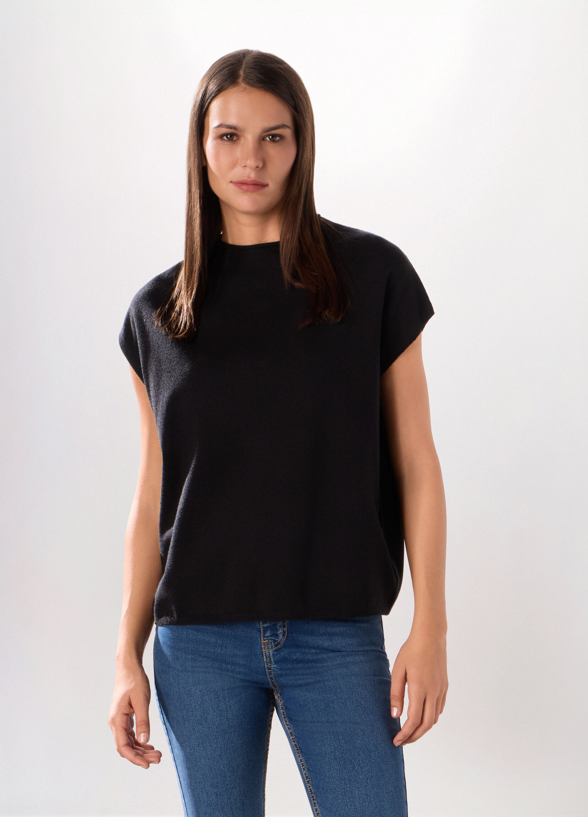 Tricot a maniche corte donna_0