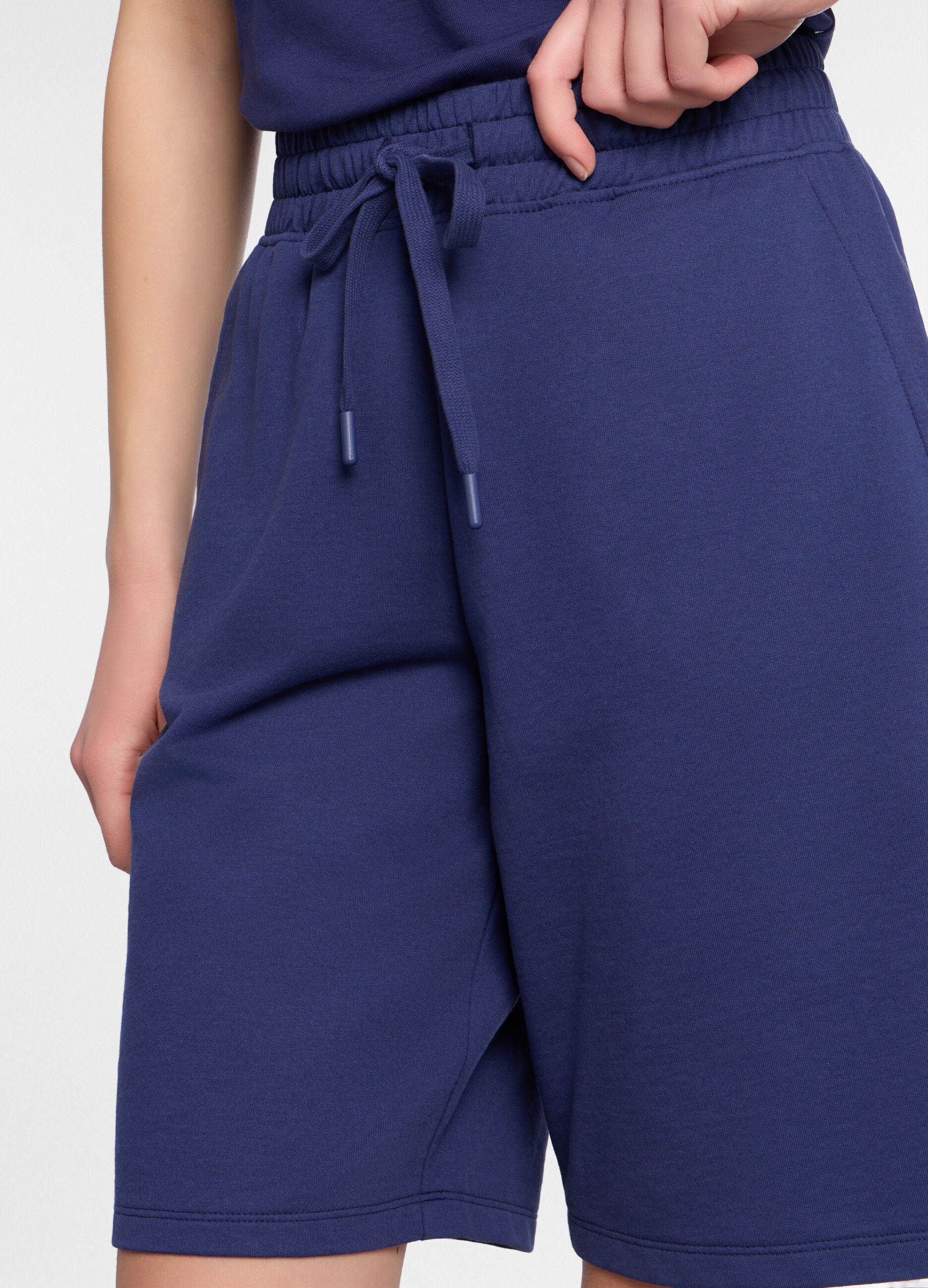 Bermuda regular fit in french terry donna_2