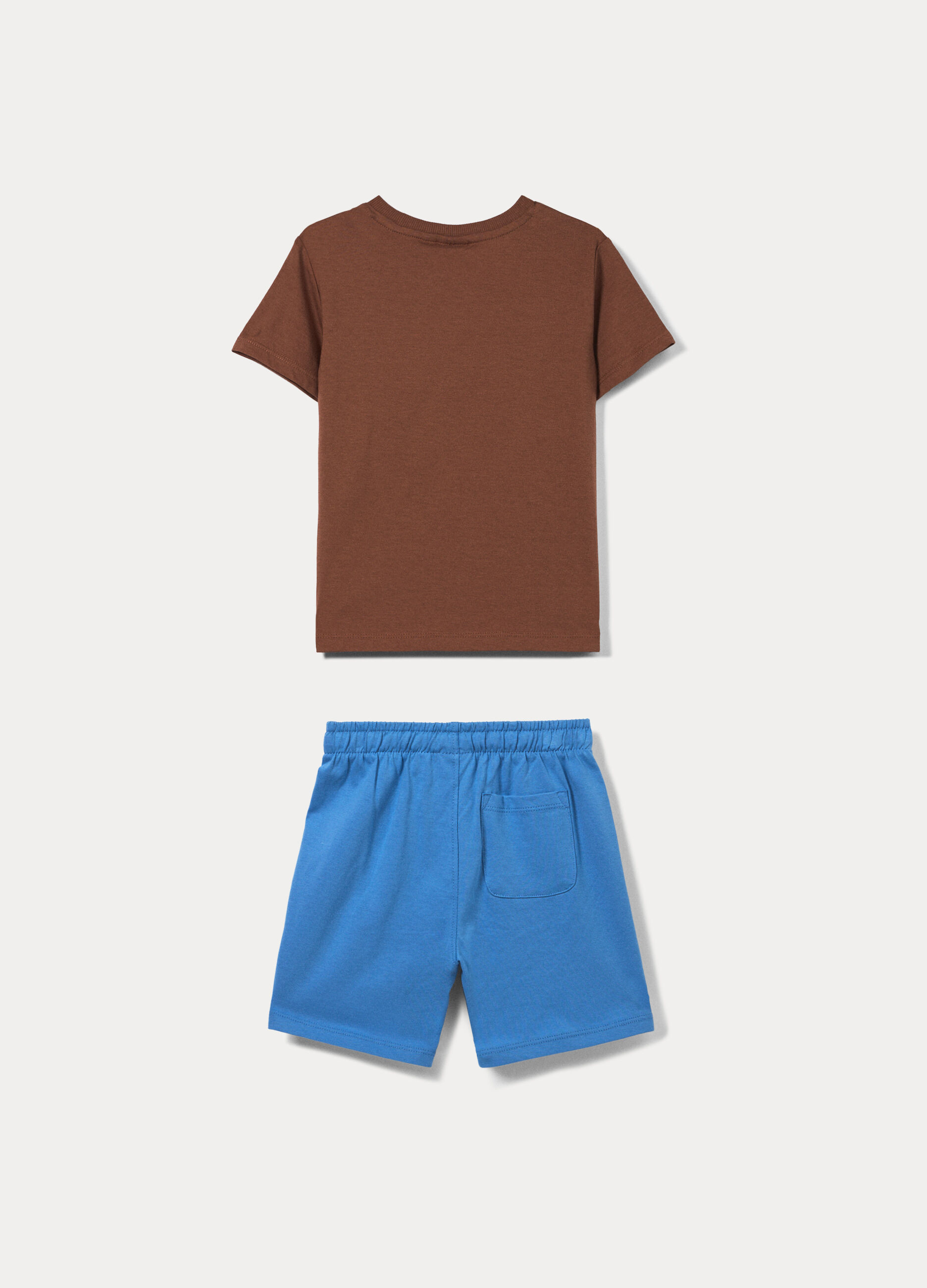 Jogging set in jersey di puro cotone bimbo_1