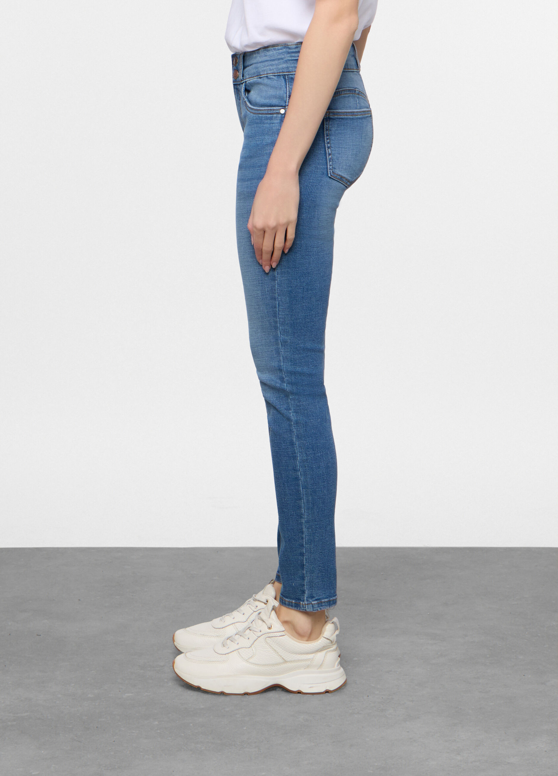 5 Tasche fit Skinny Push Up in denim stretch donna_1