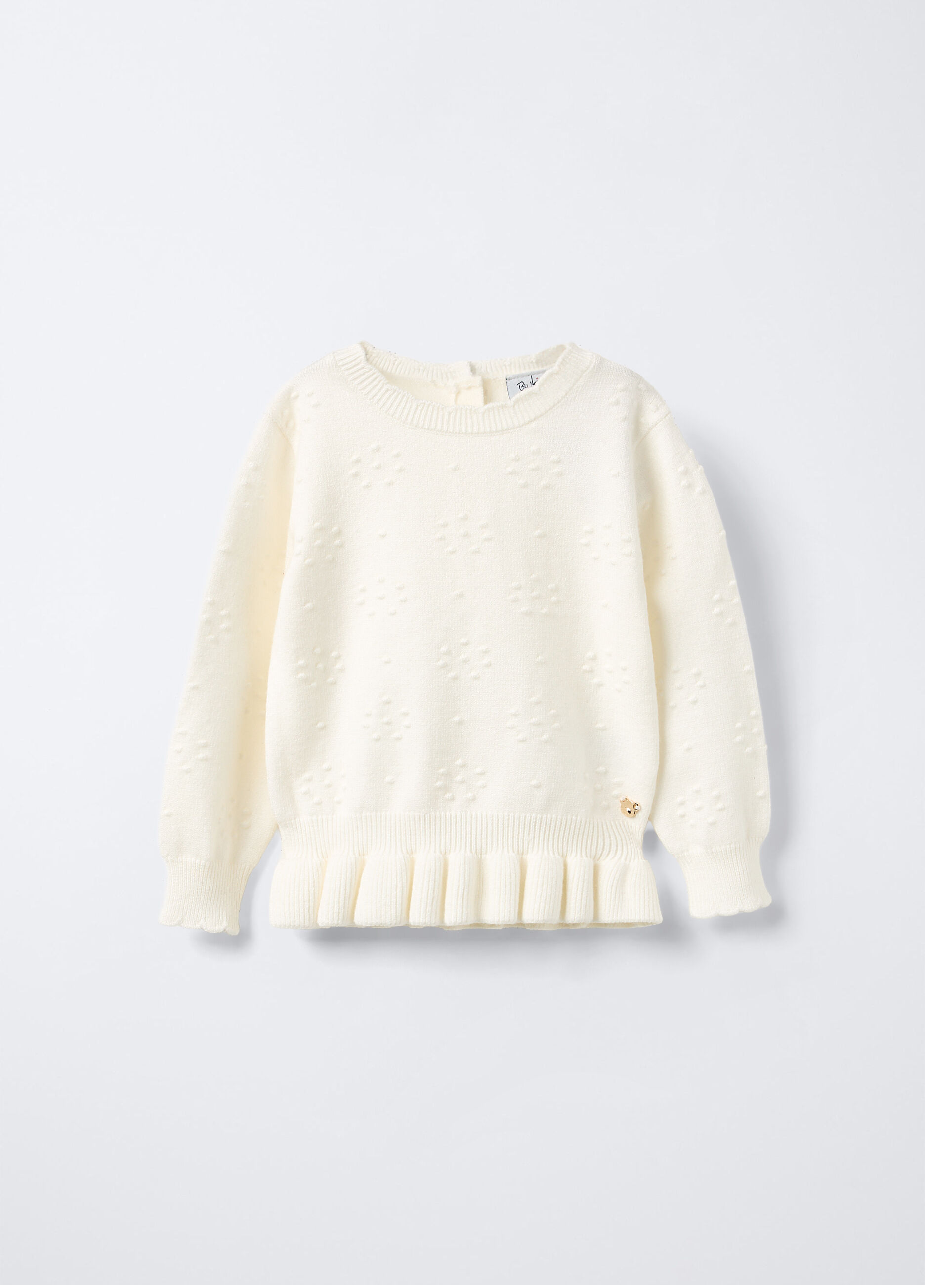 Maglione operato misto viscosa bimba _0