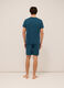 Pigiama tinta unita girocollo in jersey di cotone uomo_1