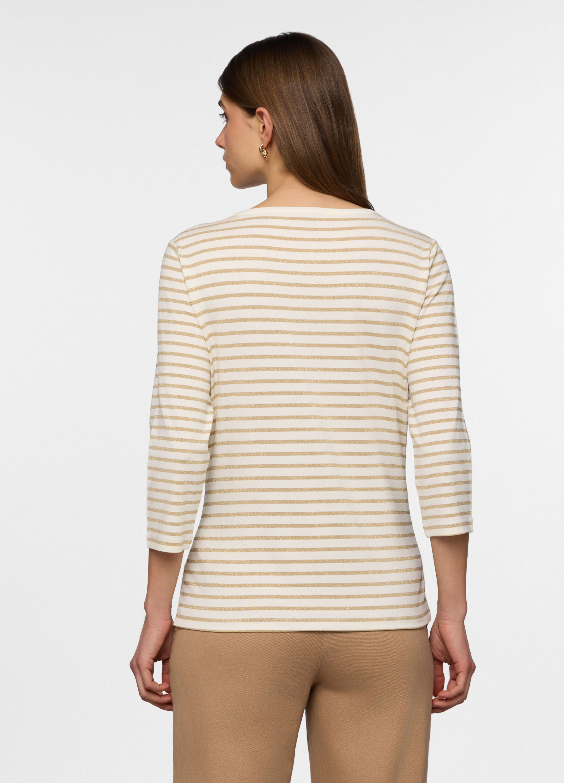 Teddy Smith T-Tami - Maglia A Maniche Lunghe In Modal Bianco | Top Donna Basic E Morbido