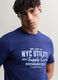 T-shirt girocollo in interlock con stampa uomo_2