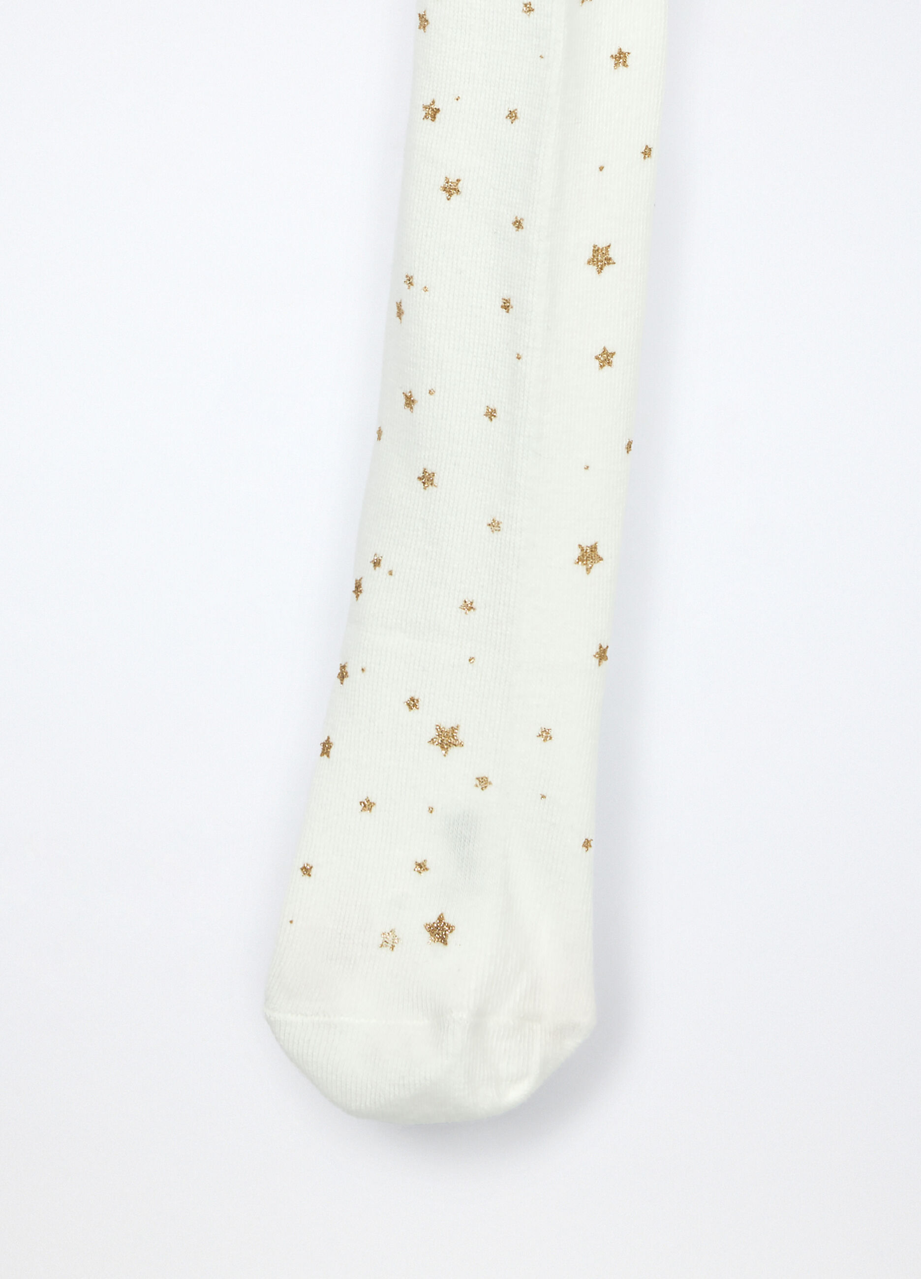 Collant in cotone stretch bambina_1