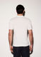 Polo a maniche corte in maglia a treccia uomo_1