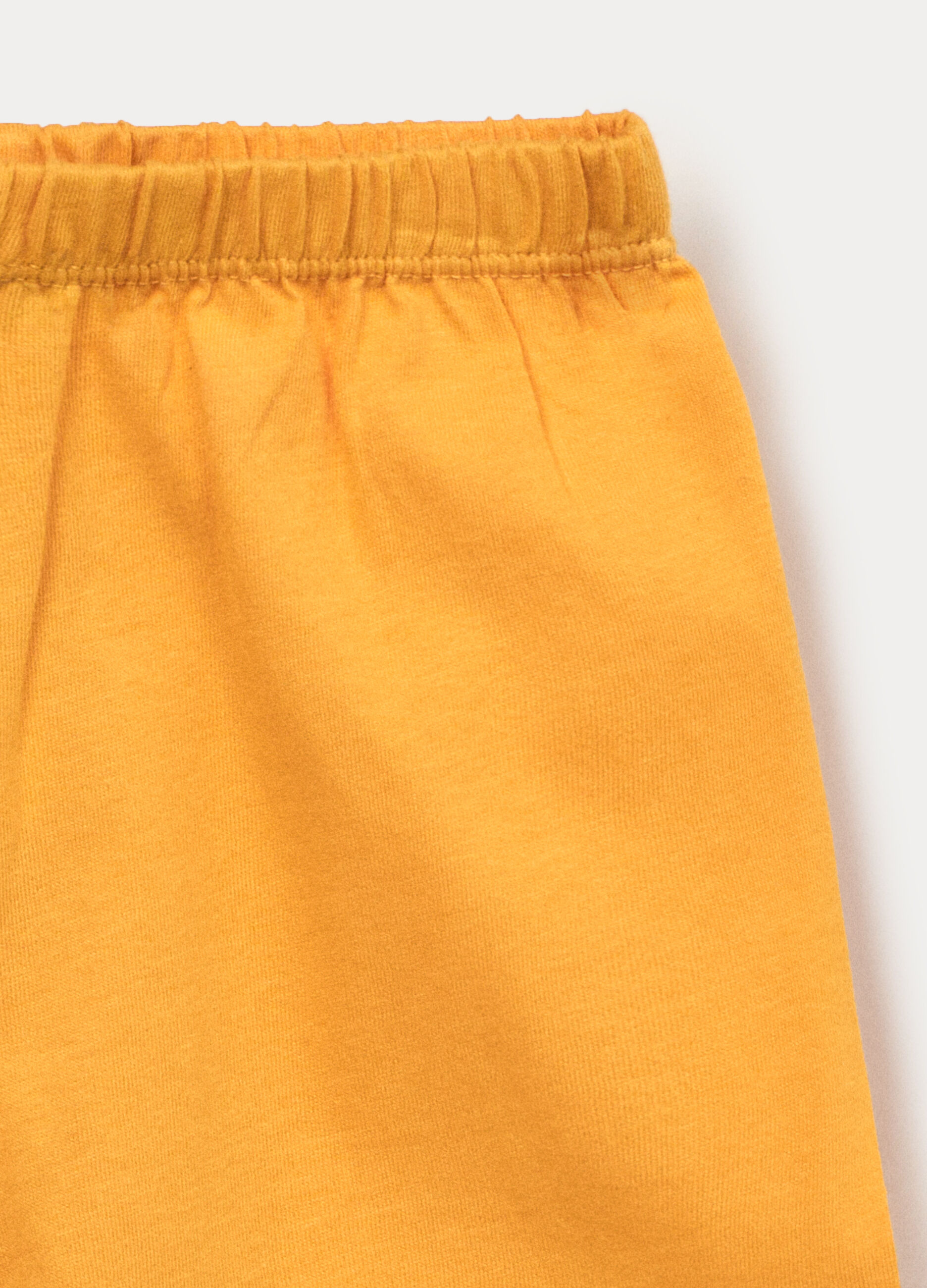 Set pigiama corto in jersey di puro cotone _3