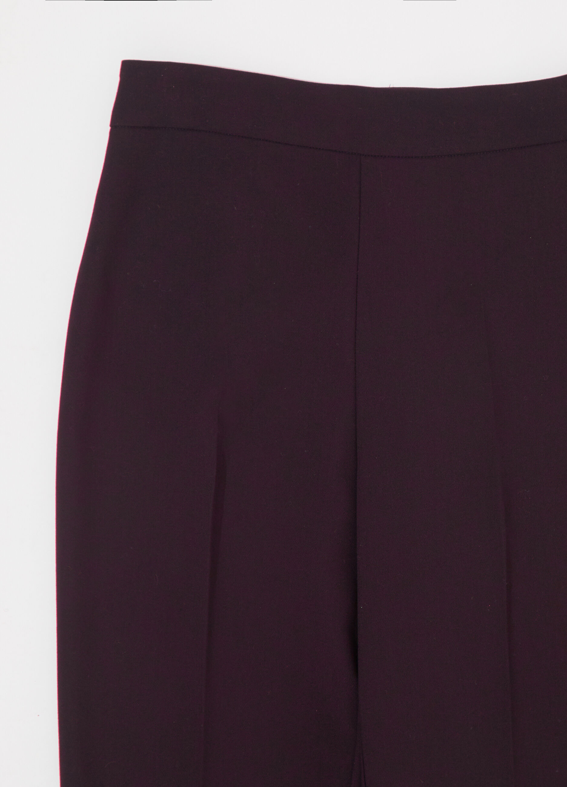 Pantalone dritto in misto viscosa donna_6