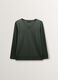 Maglia con scollo a V rasata donna curvy_0