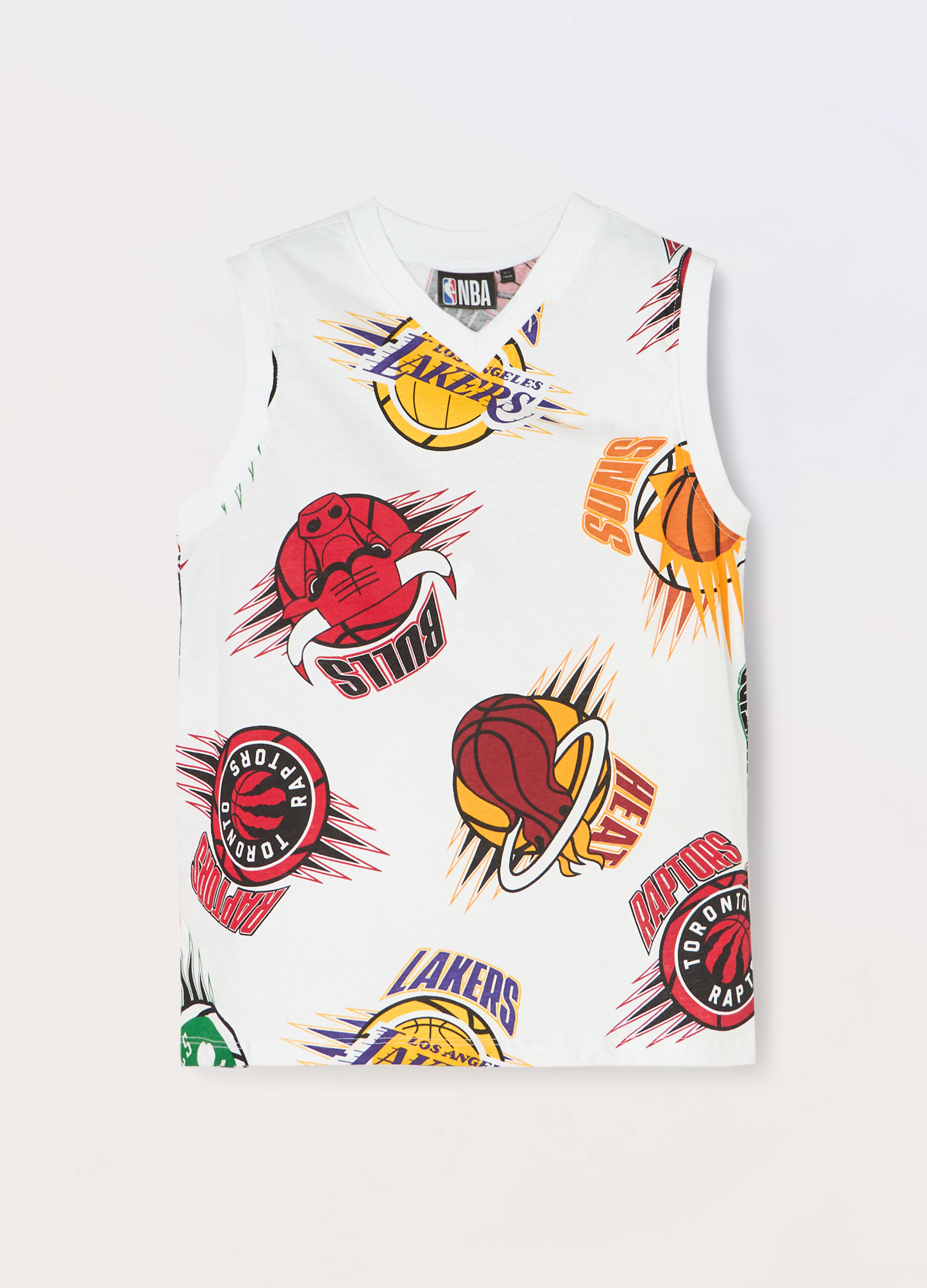 Canotta NBA in puro cotone ragazzo_0