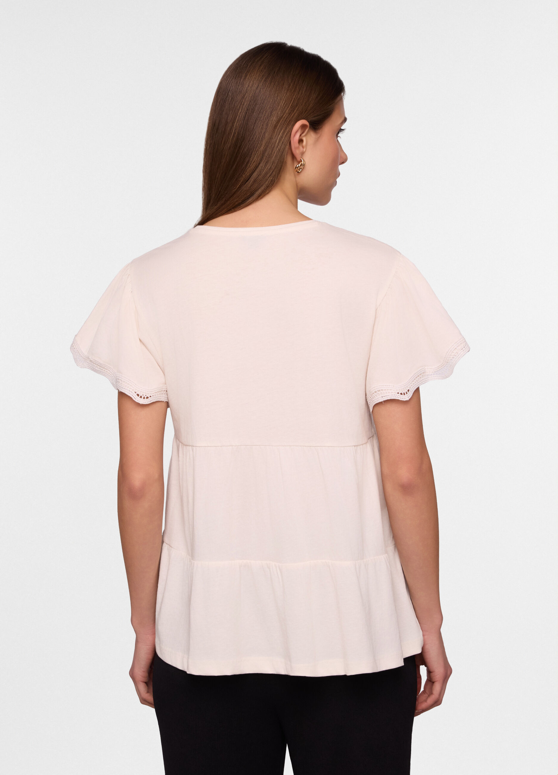 T-shirt girocollo donna_1